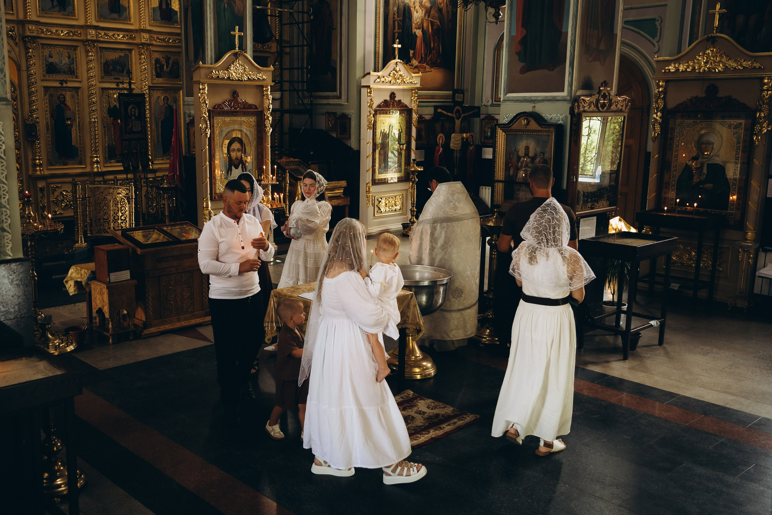 Таинство Крещения Евы. Фотограф в Краснодаре Алла Потоцкая
