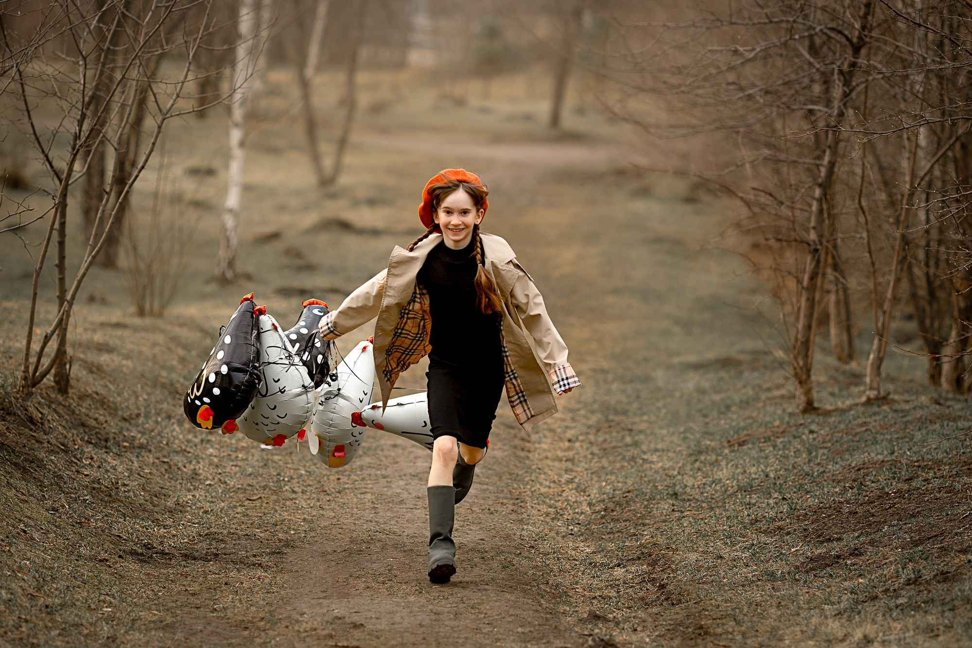 С курочками. Детский и семейный фотограф в Красноярске Елена Коровкина