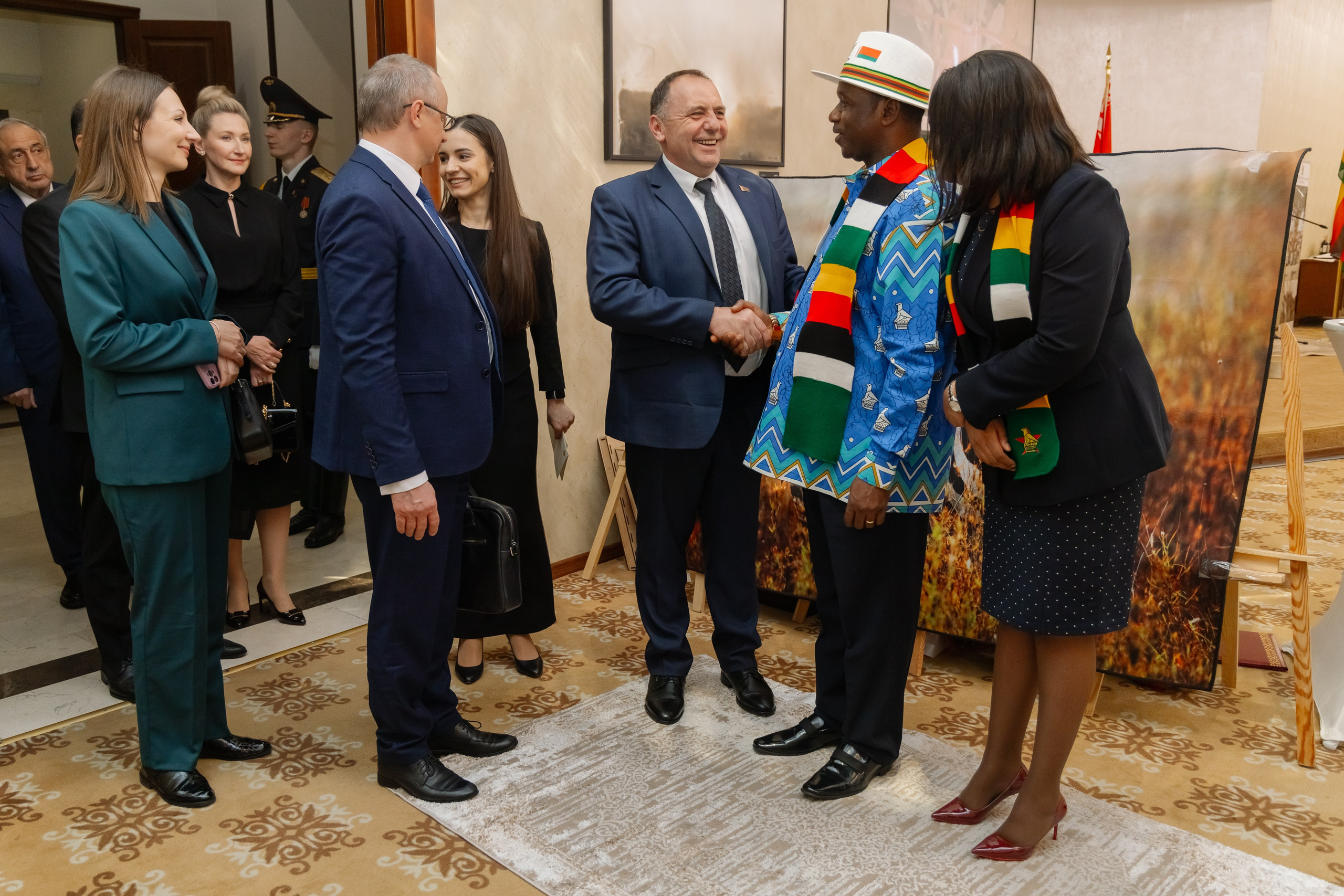 Фотосъемка делегации Посольства Зимбабве в Минске. Свадебный фотограф в Минске/Беларуси Сергей Спиридонов