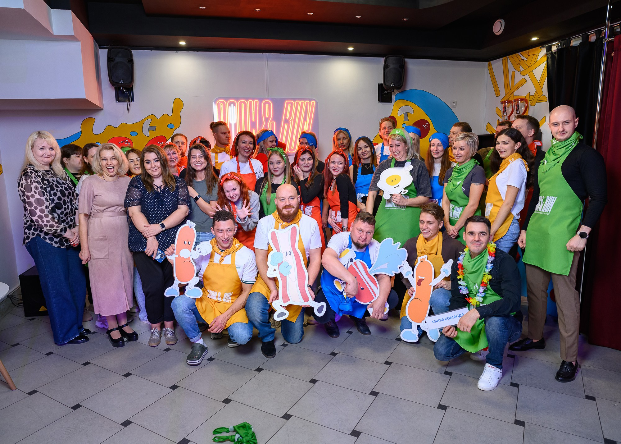 Кулинарный квест-шоу CooknRun. Фотограф Александр Данилов