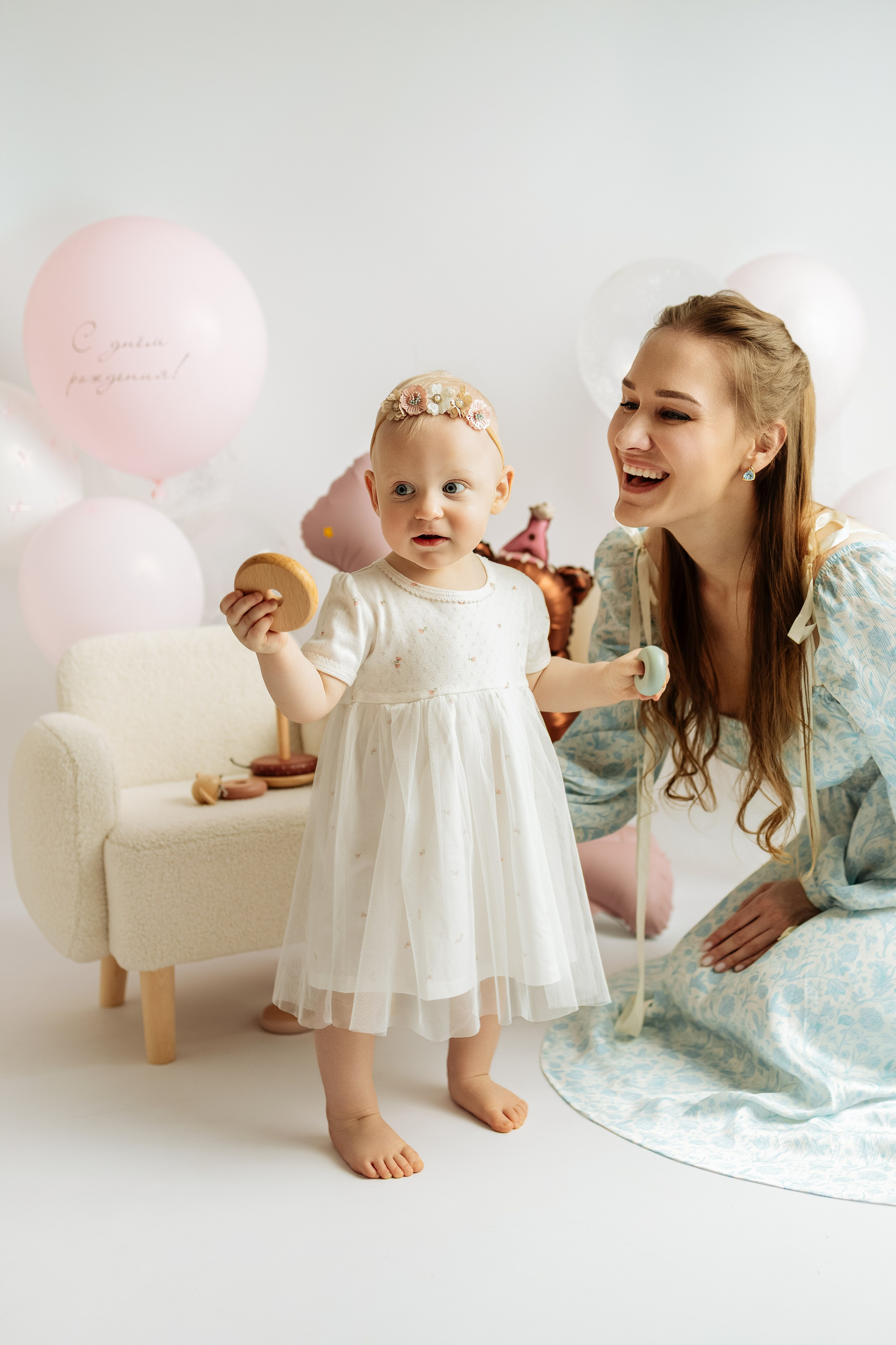 Кира 1 год. Фотограф новорожденных в Санкт-Петербурге Екатерина Иванова