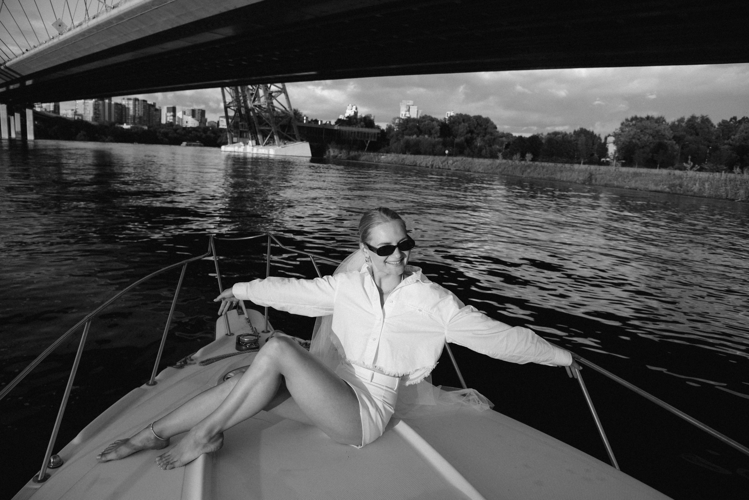 Девичник на яхте. Фотограф Лола Волна, город Москва