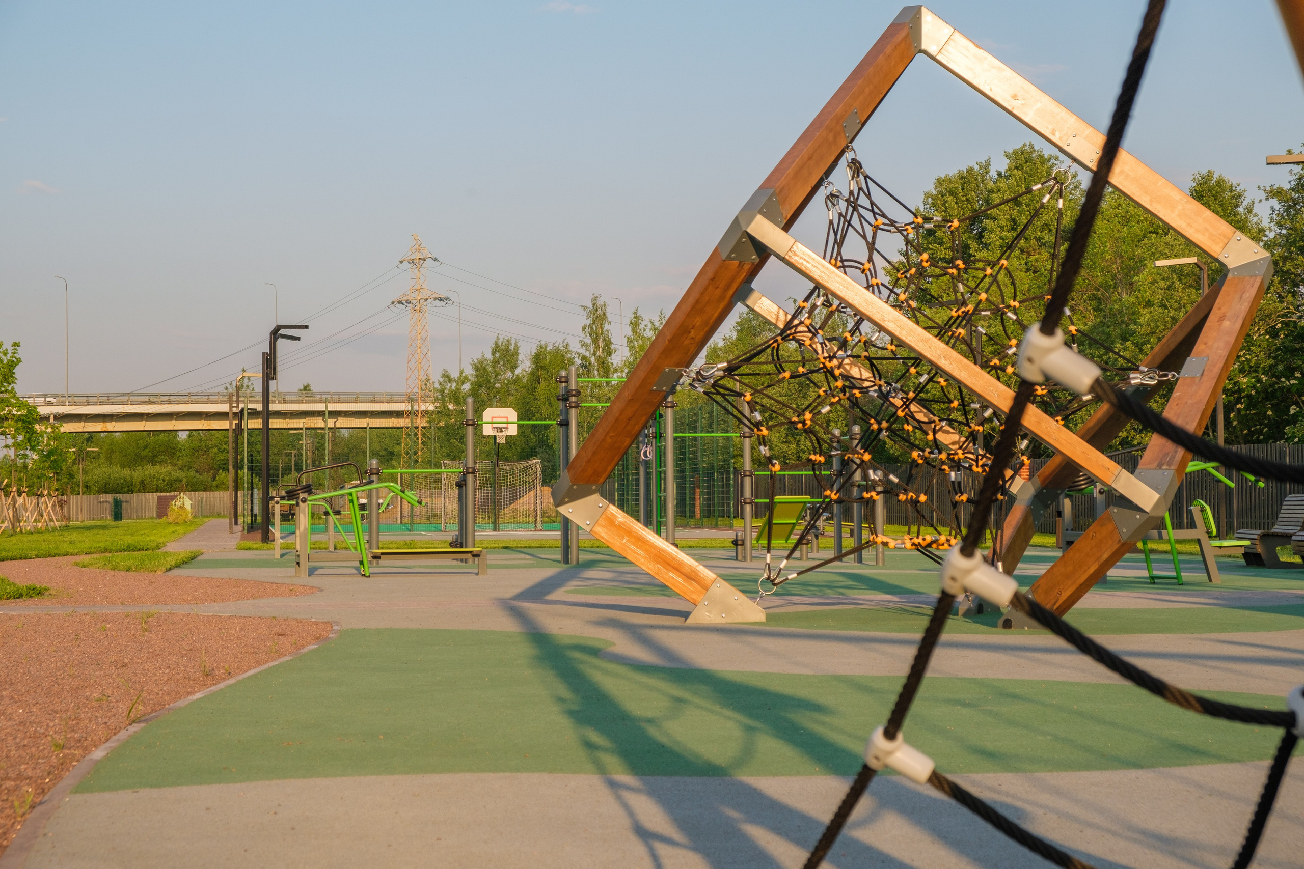 Архитектурная фотосъёмка коттеджного посёлка