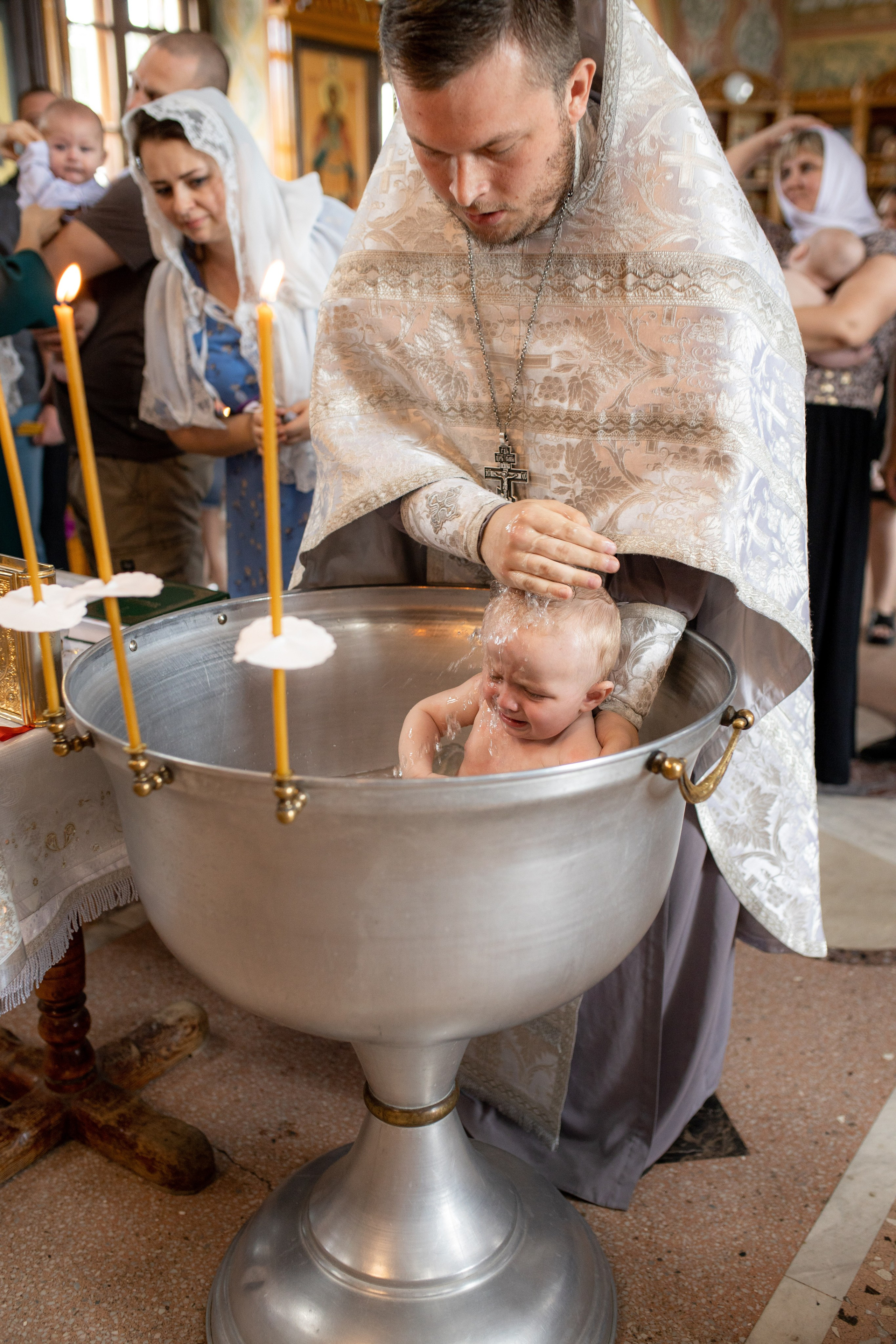 Таинство Крещения Вити. Фотограф в Железнодорожном и Балашихе