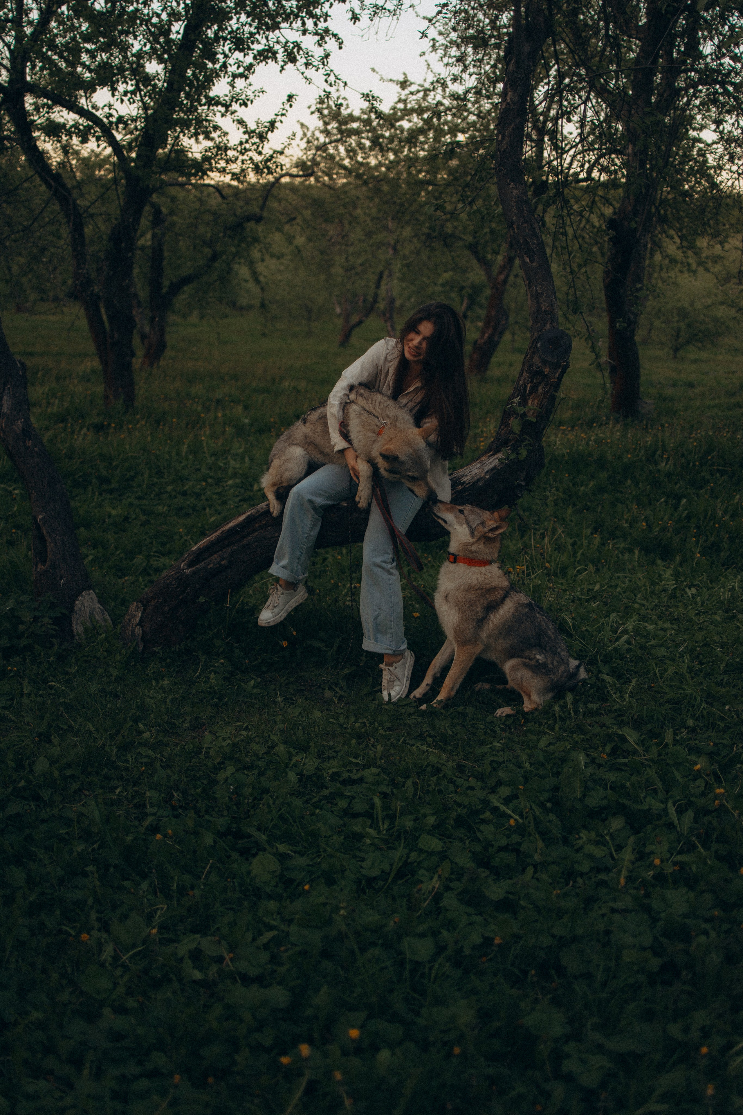 Аня и ее семья. Фотораф — анималист Мария Шистка