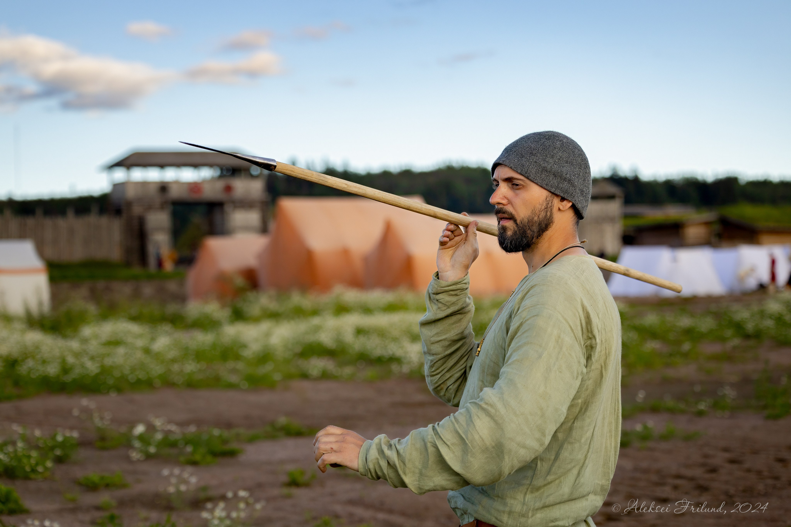 Исторический парк «Бастiонъ» (фестиваль «Карельская Земля» 2024 г.). Аэросъемка. Фото и Видео в Карелии. Алексей Фрилунд