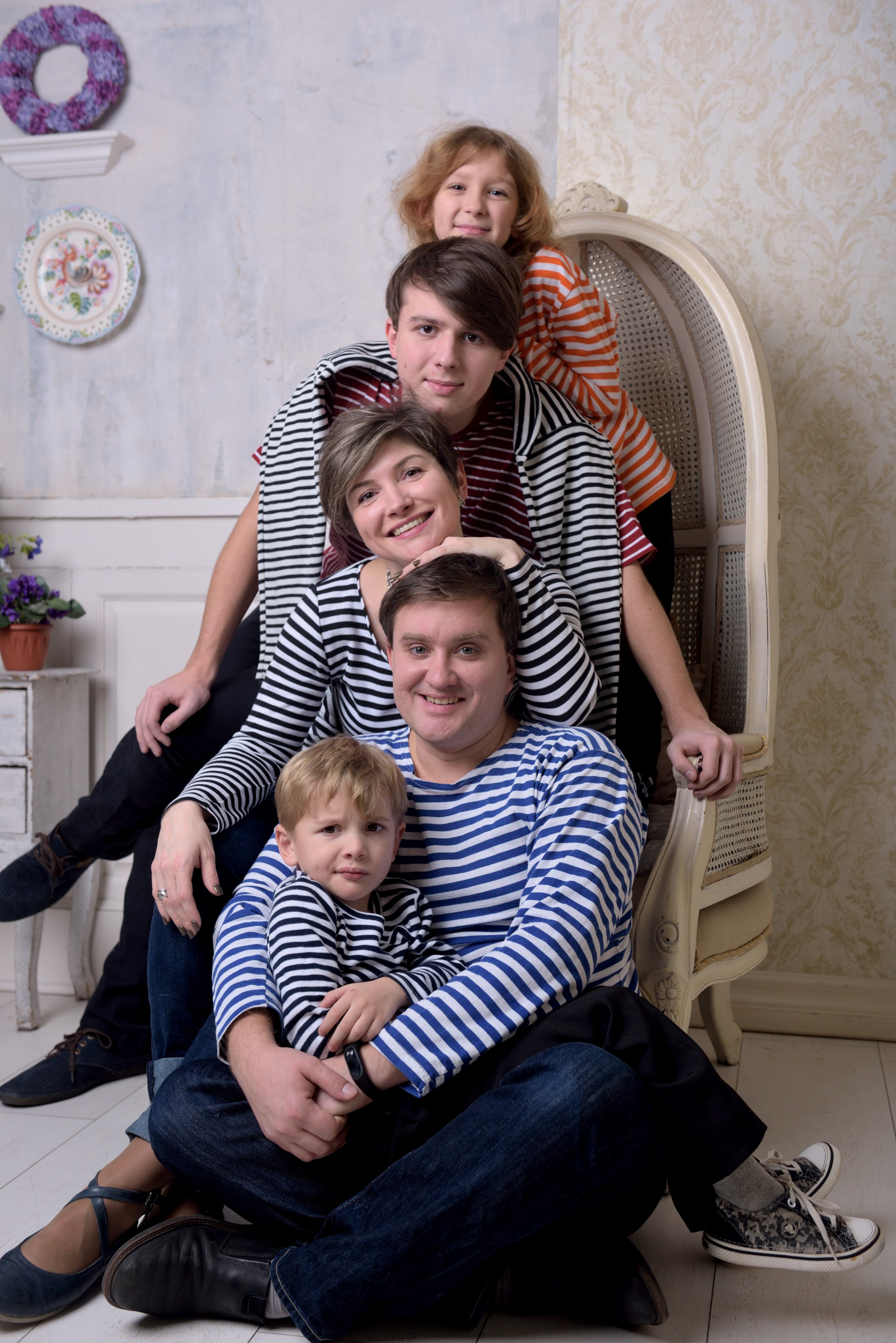 Семейные новогодние фотосесии