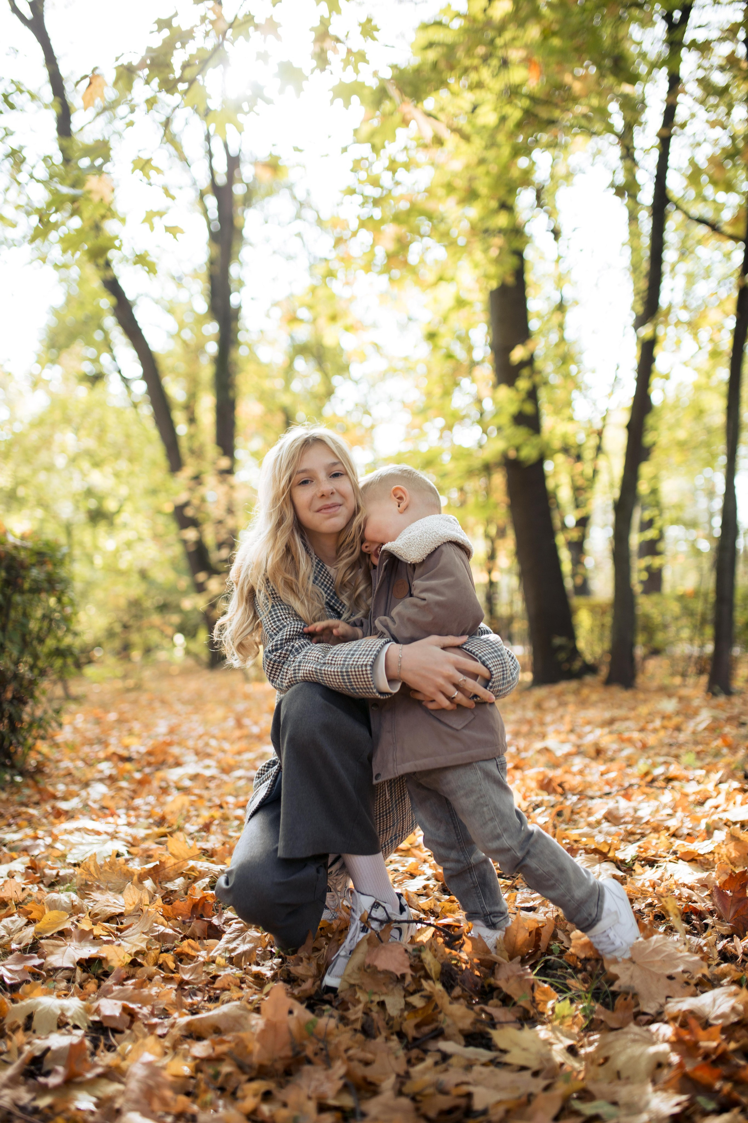Семейная фотосессия в парке, прогулка по парку. Фотограф Валерия Горбунова Подольск Бутово Видное Щербинка