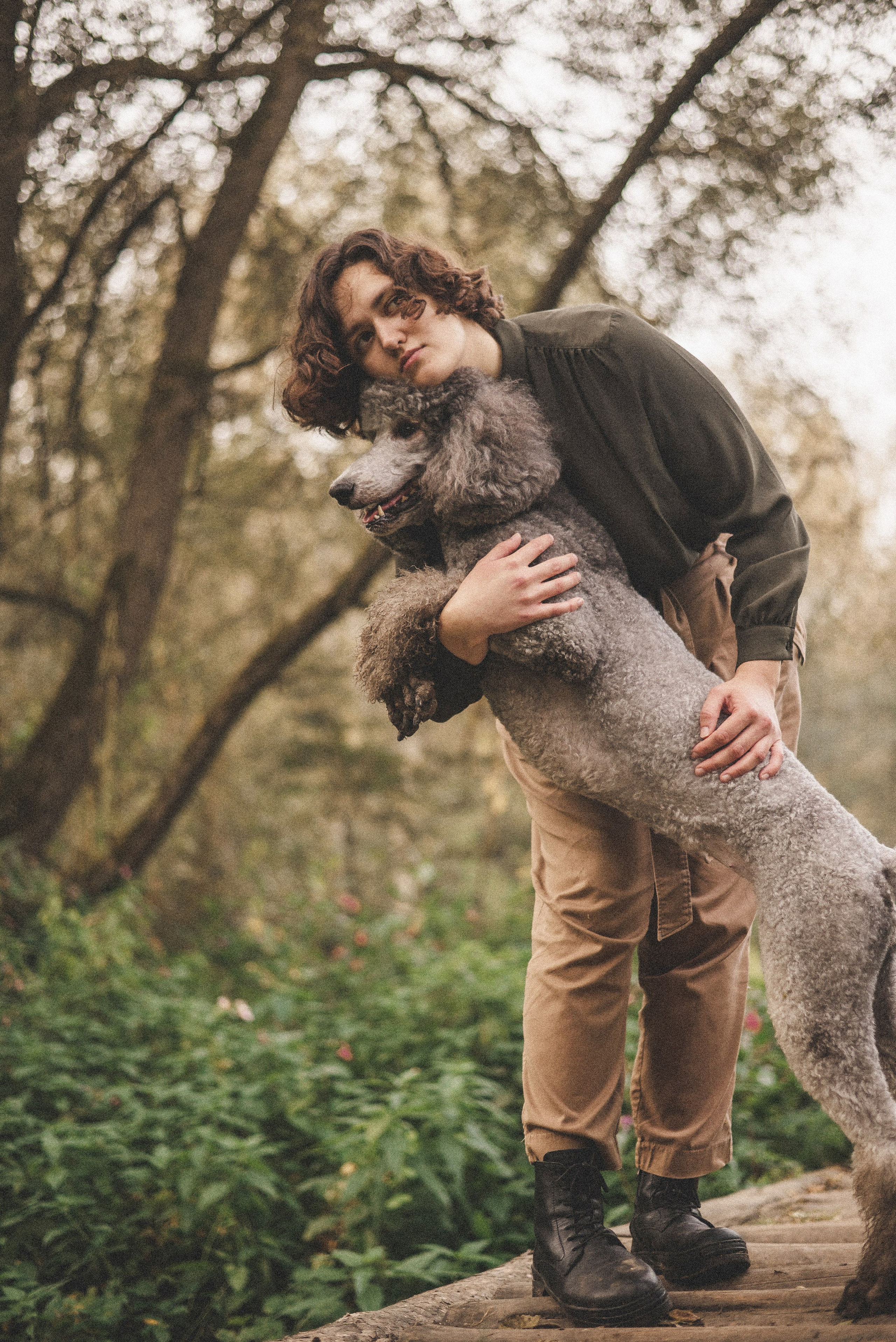 Алёна и Смоки. Фотограф-анималист Богданова Полина