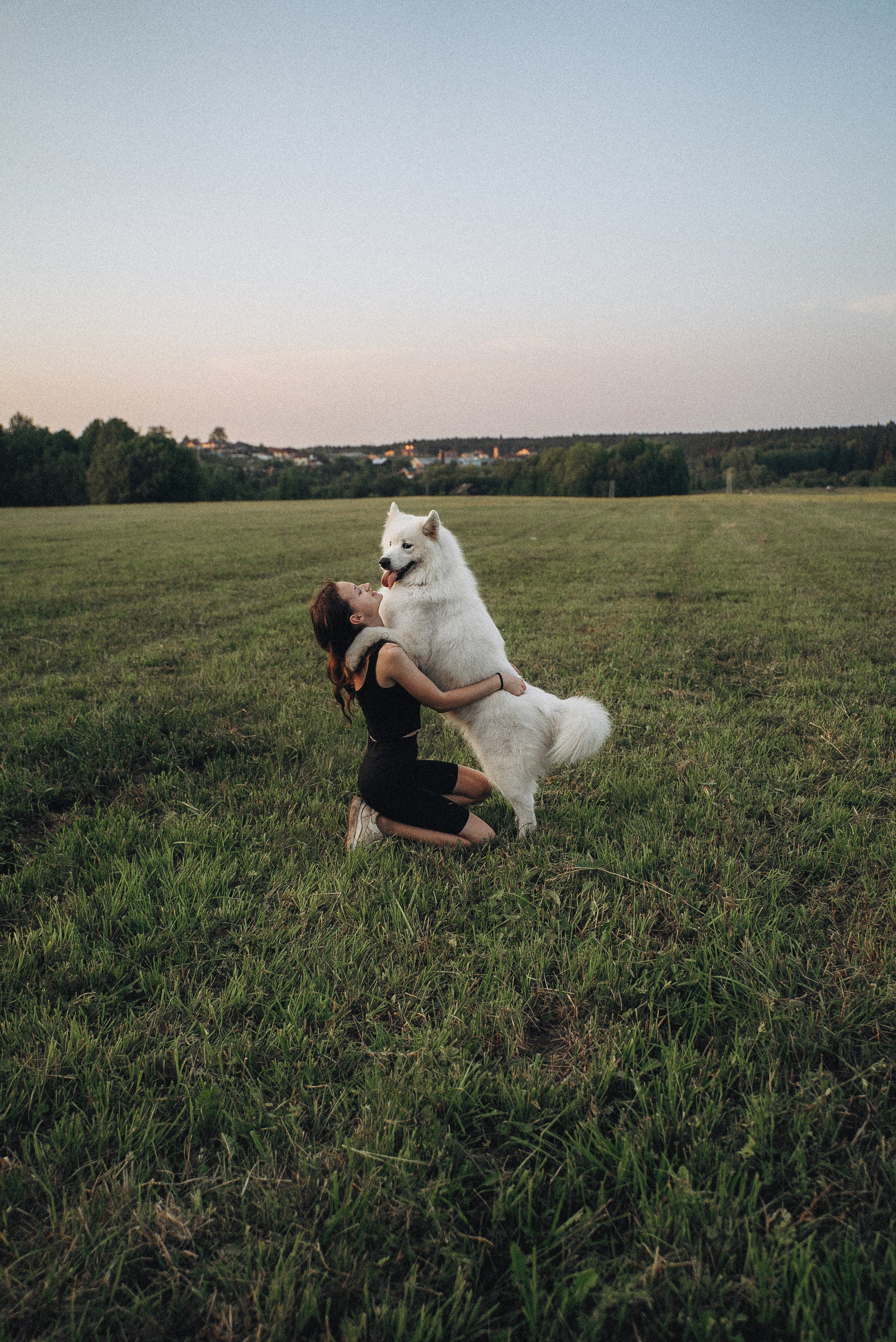 Алёна и Челси. Фотограф-анималист Богданова Полина