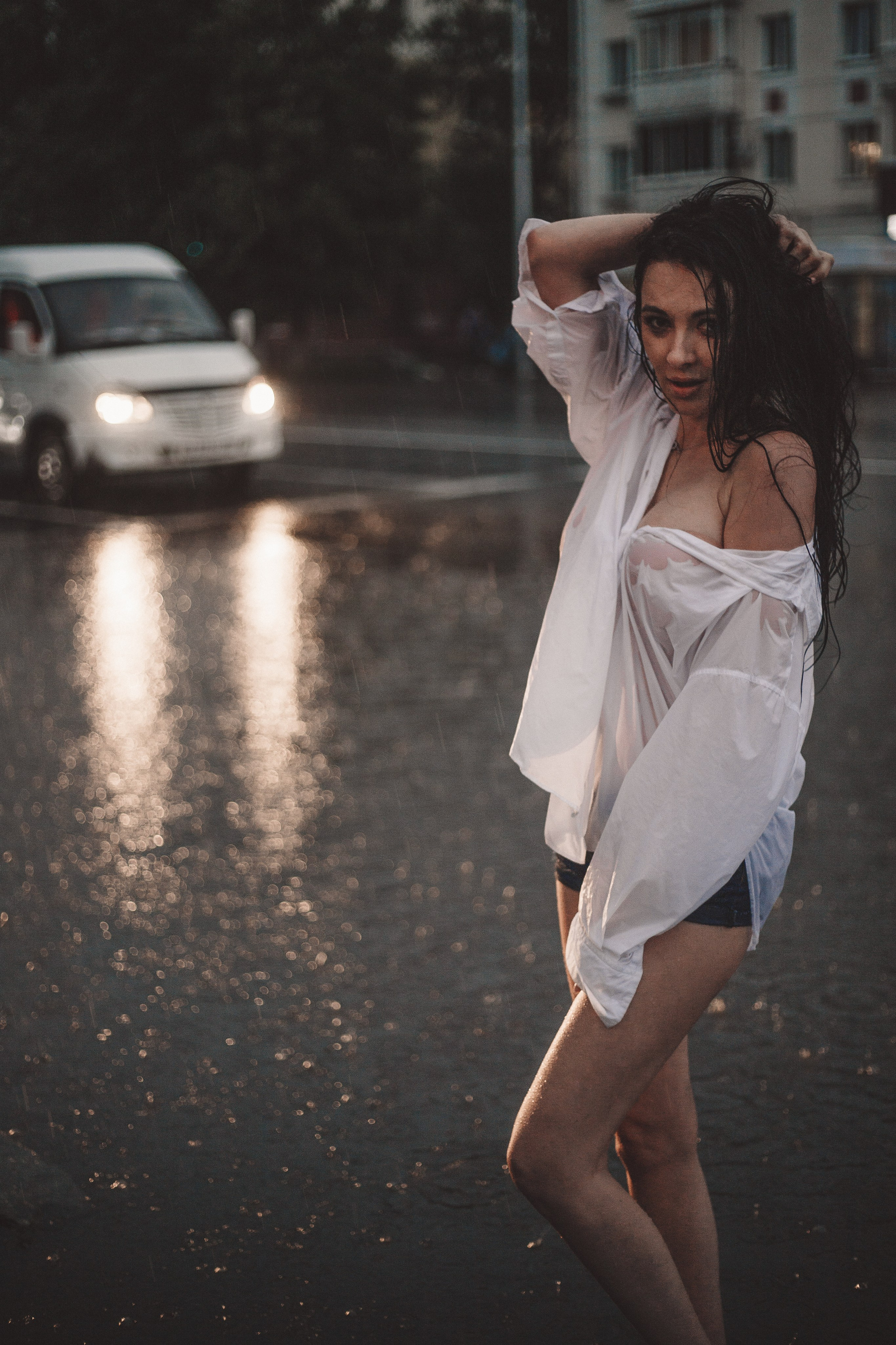 Фотопроект - «Это просто дождь…». Семейный и женский фотограф Кемерово Мария Степ