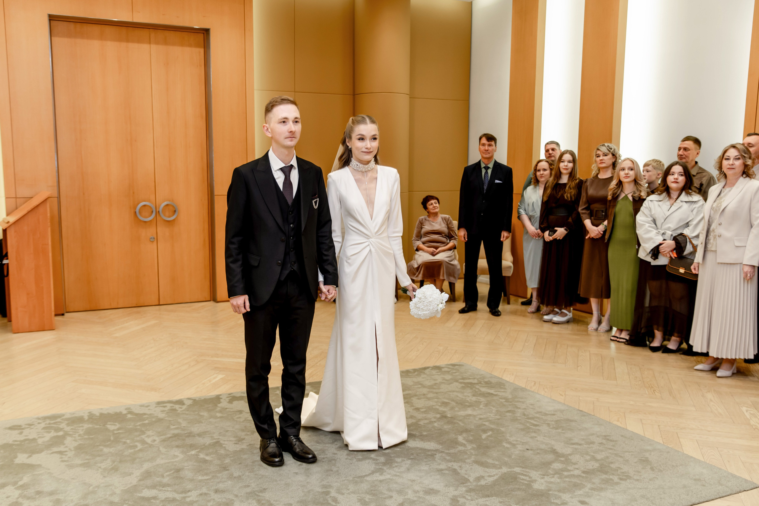 Выездная регистрация + Барвиха + банкет. Свадебный и семейный фотограф в Москве Диана Левченко