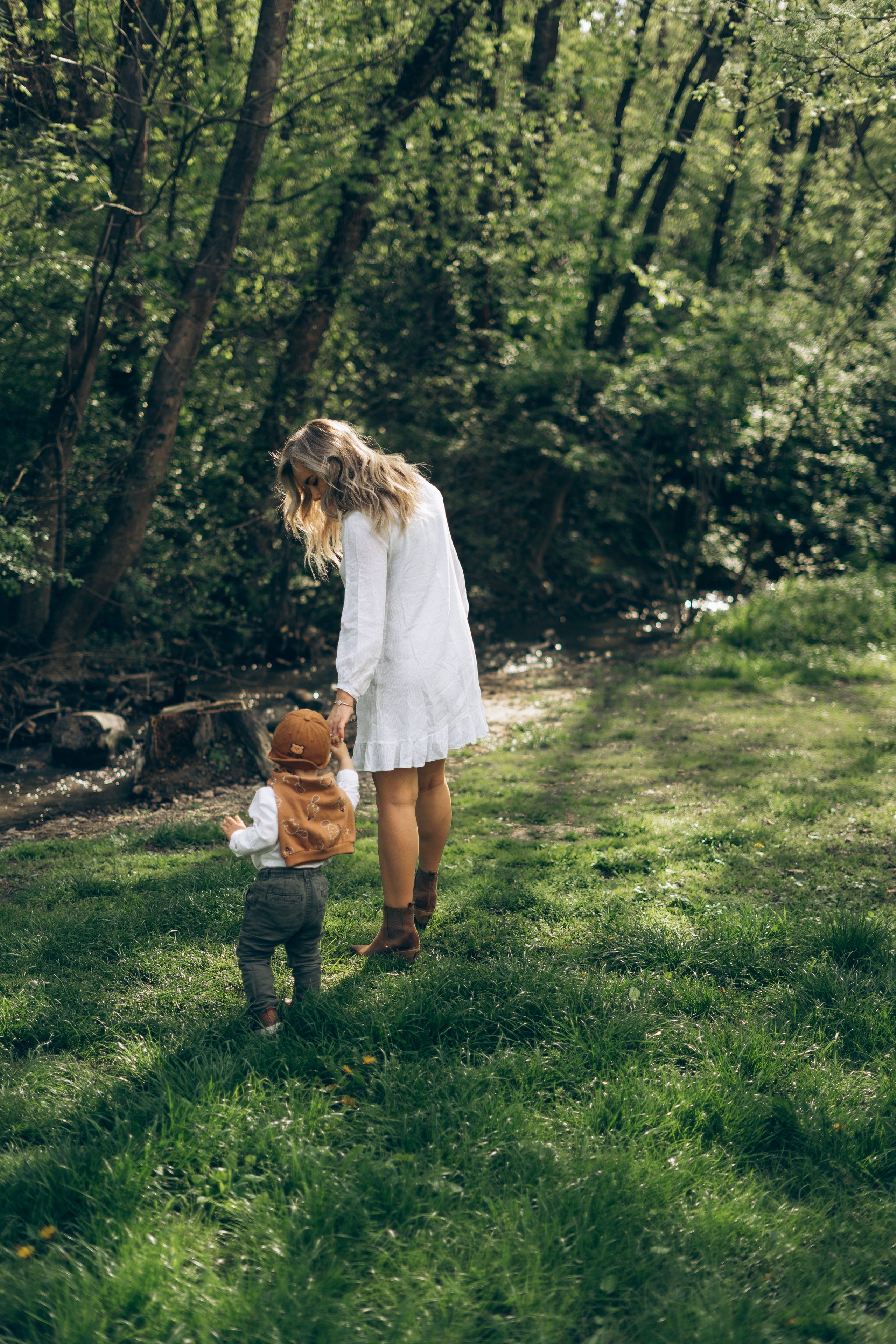 Прогулка в саду