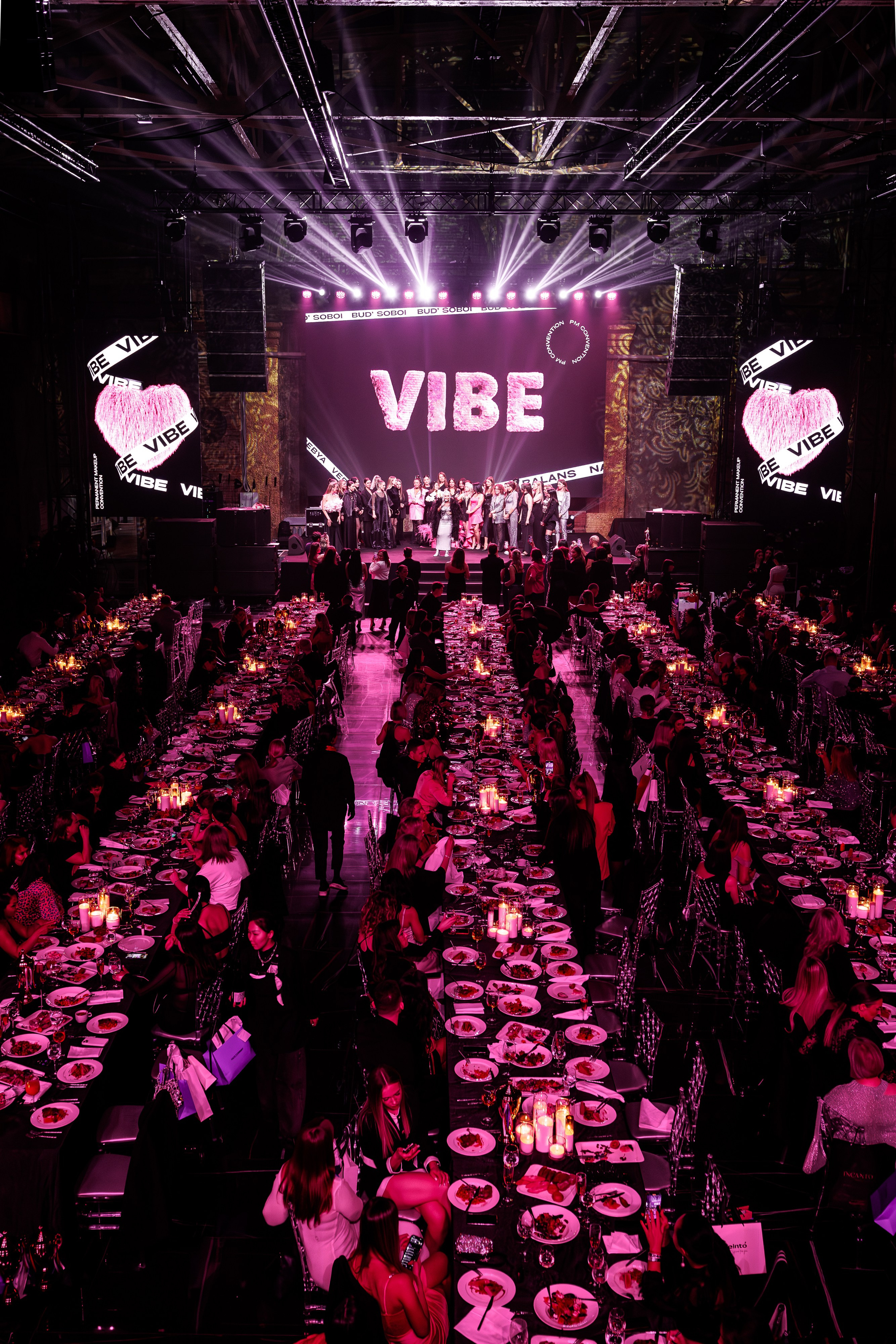 Guests arriving at a private event in Spain