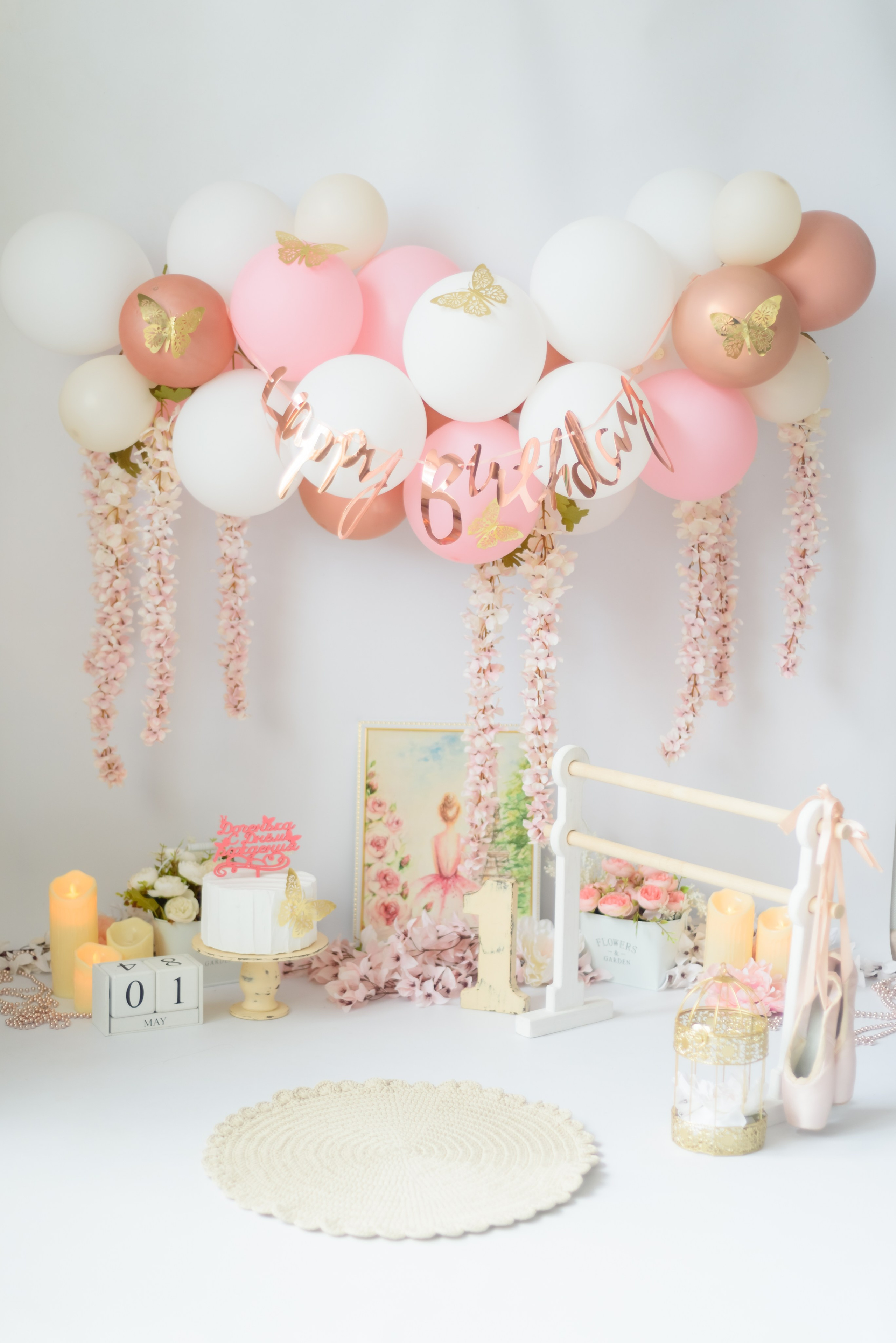 Фотозона «Балерина». Детский Фотограф |Фотограф на годик в Брянске Ирина Романова