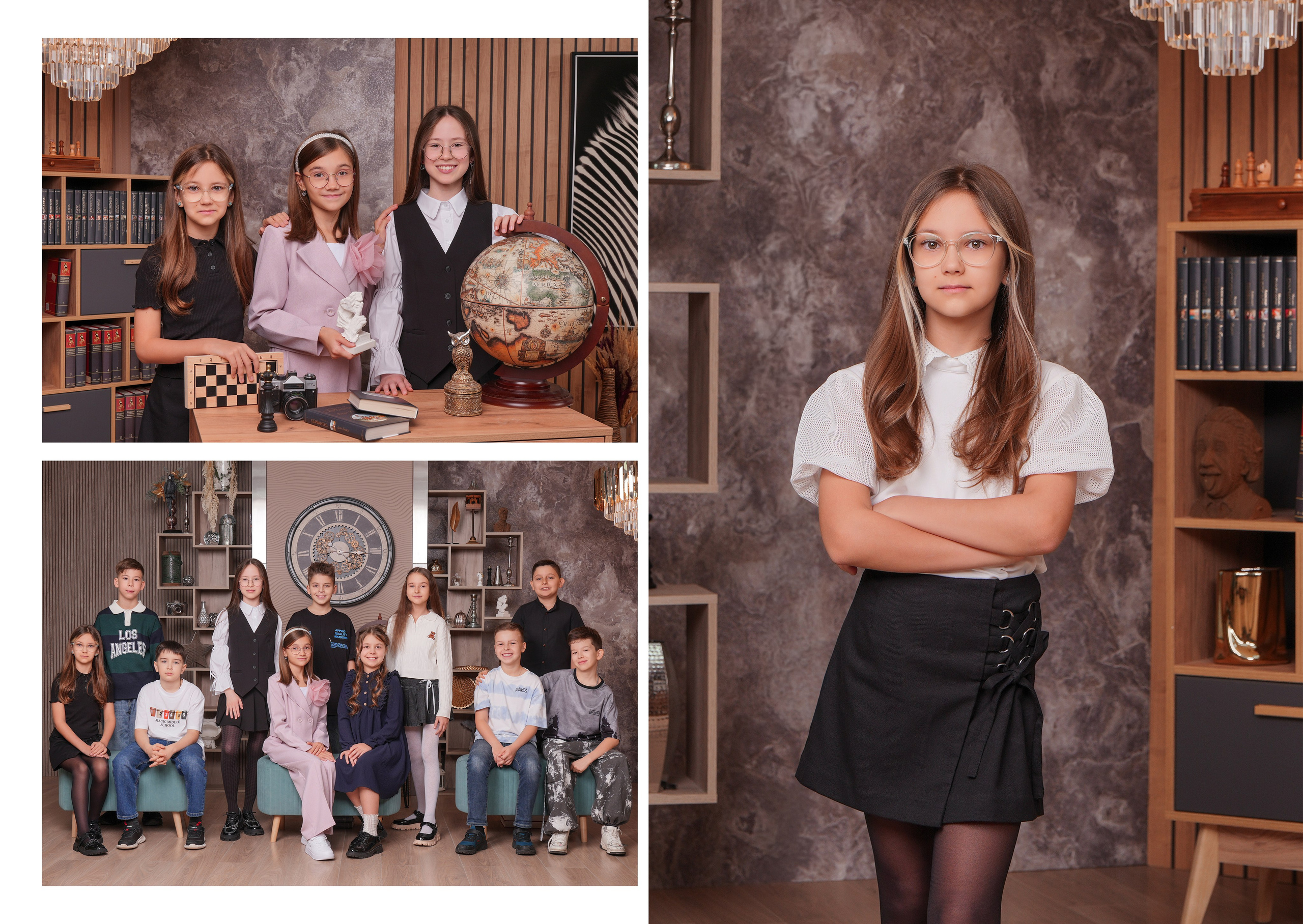 ЛИЦЕЙ 64 4 В. Красивый выпускной альбом в Краснодаре