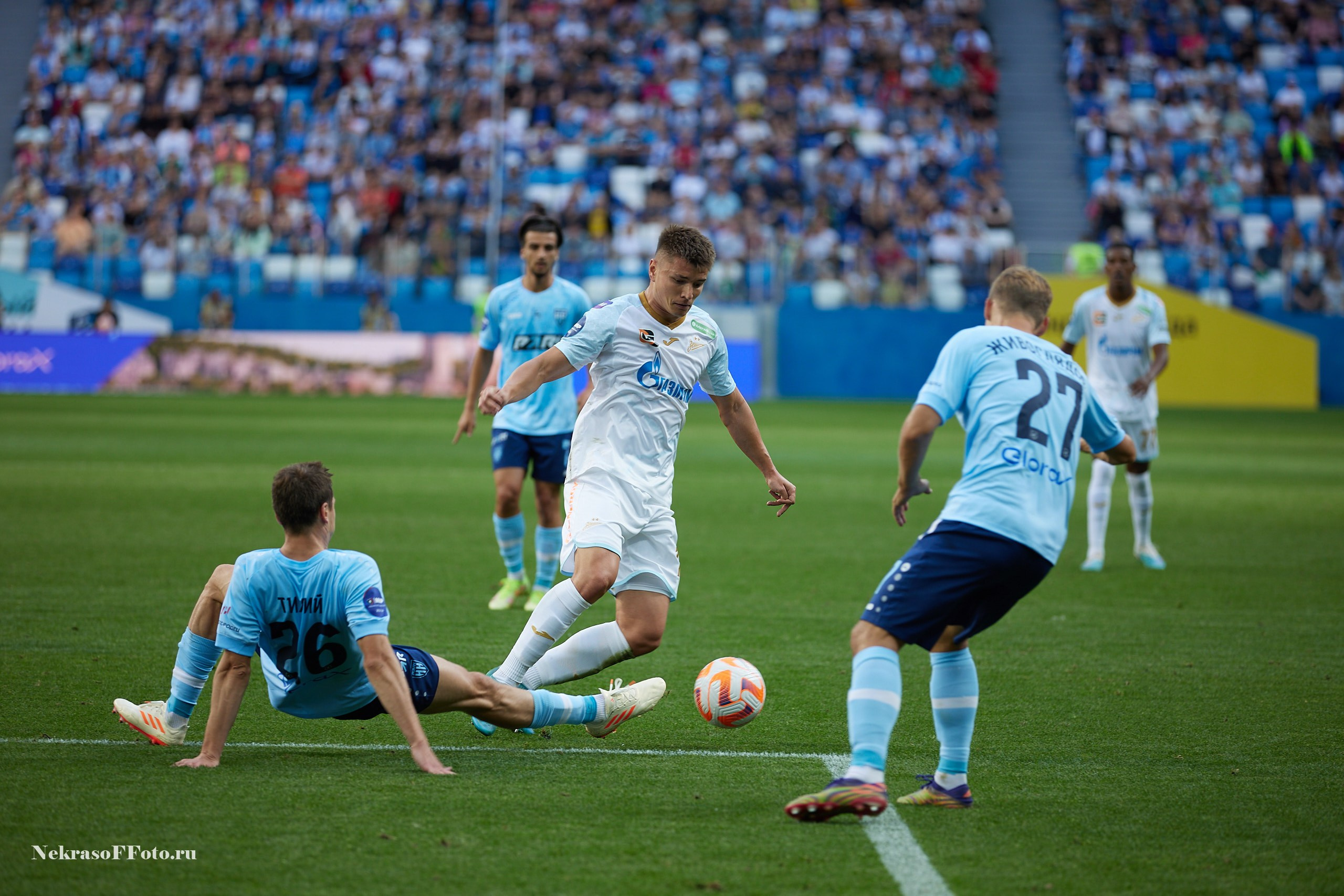 РПЛ ФК Зенит — ФК Пари НН. Спортивный фотограф Некрасов Денис