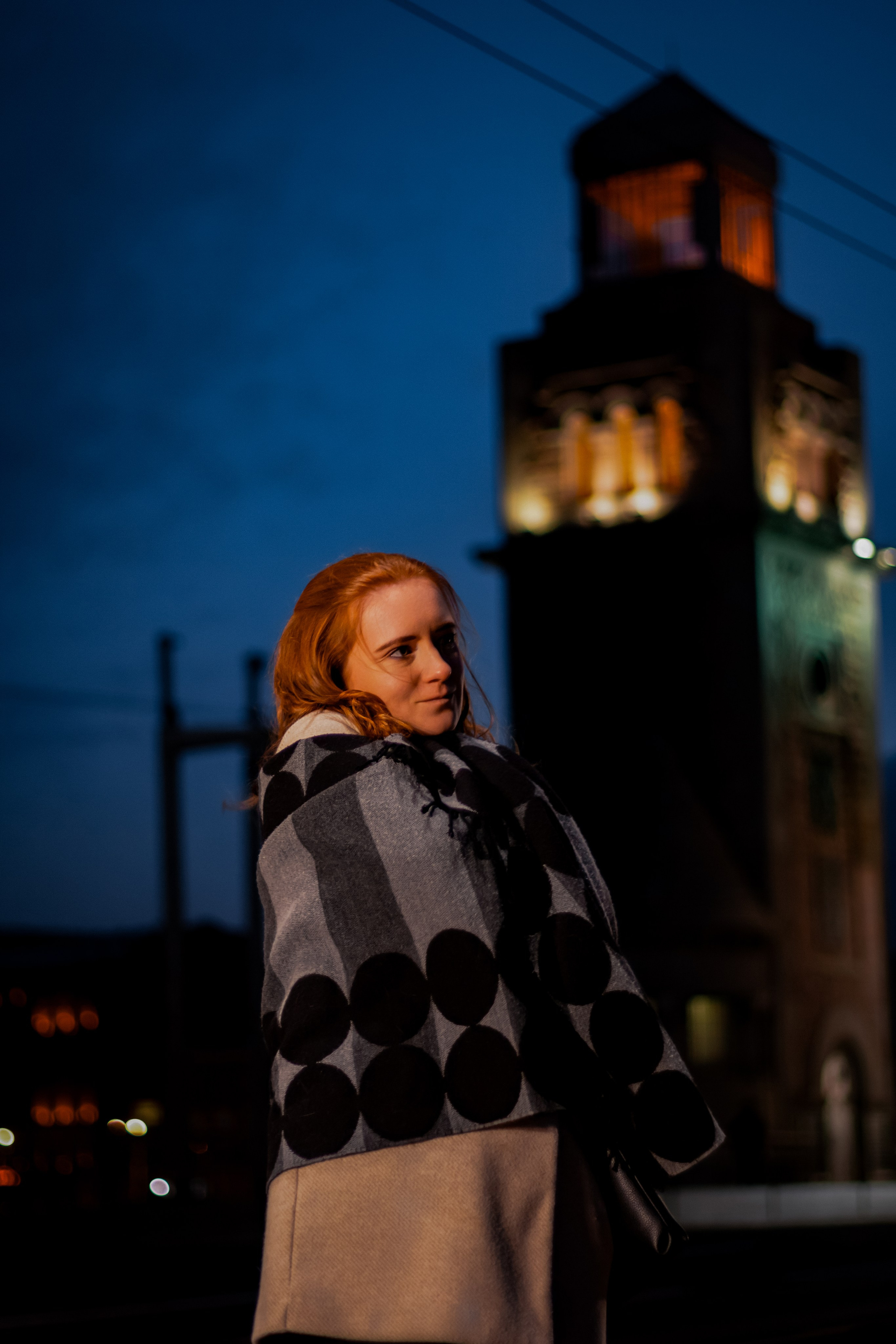 Вечерняя прогулка с Натальей. Портретный фотограф в Санкт-Петербурге Анастасия Епифанова