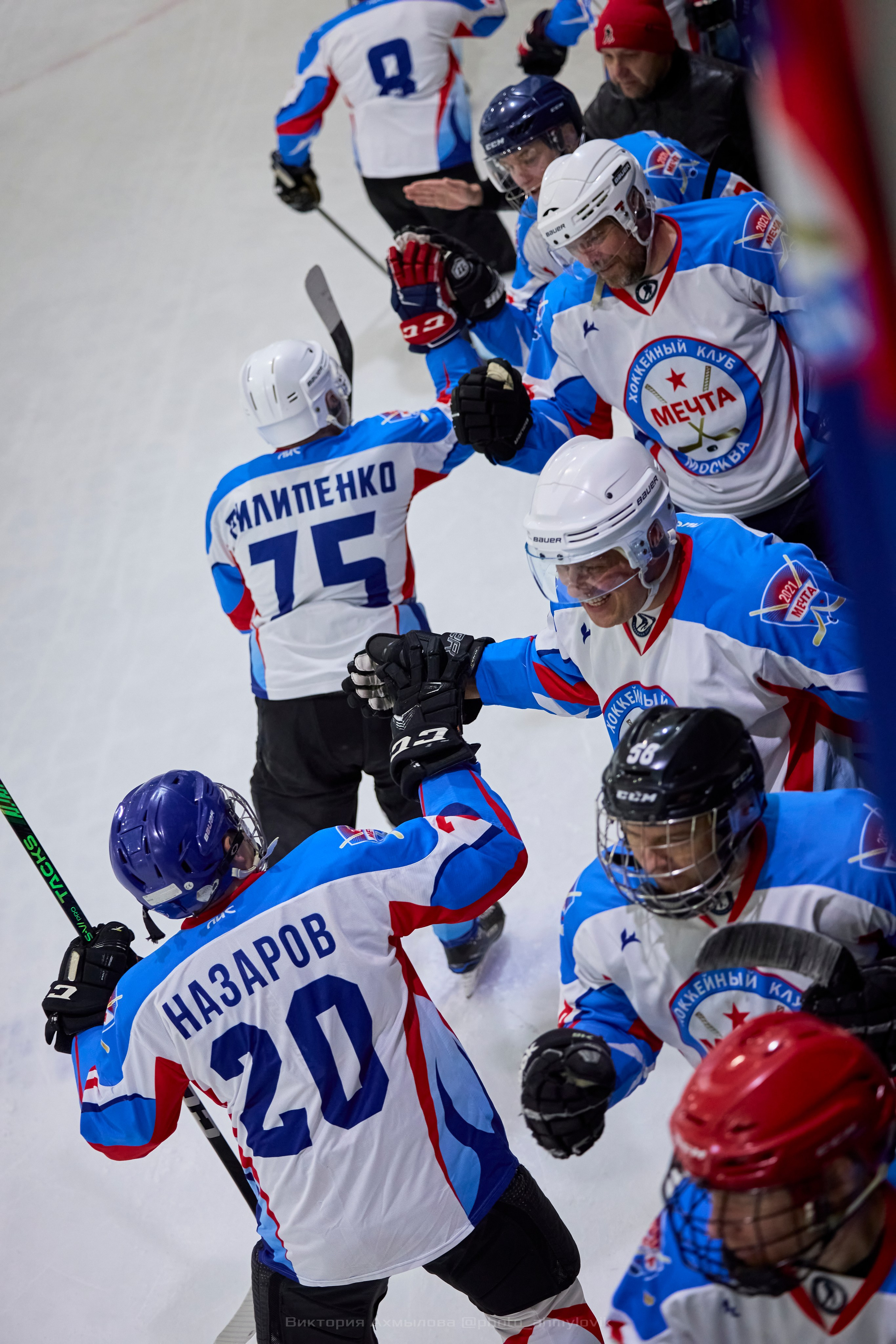 27.04.2025 Северная хоккейная лига. Финал Play-off дивизион Рыцарь. Виктория Ахмылова. Фотограф в Москве
