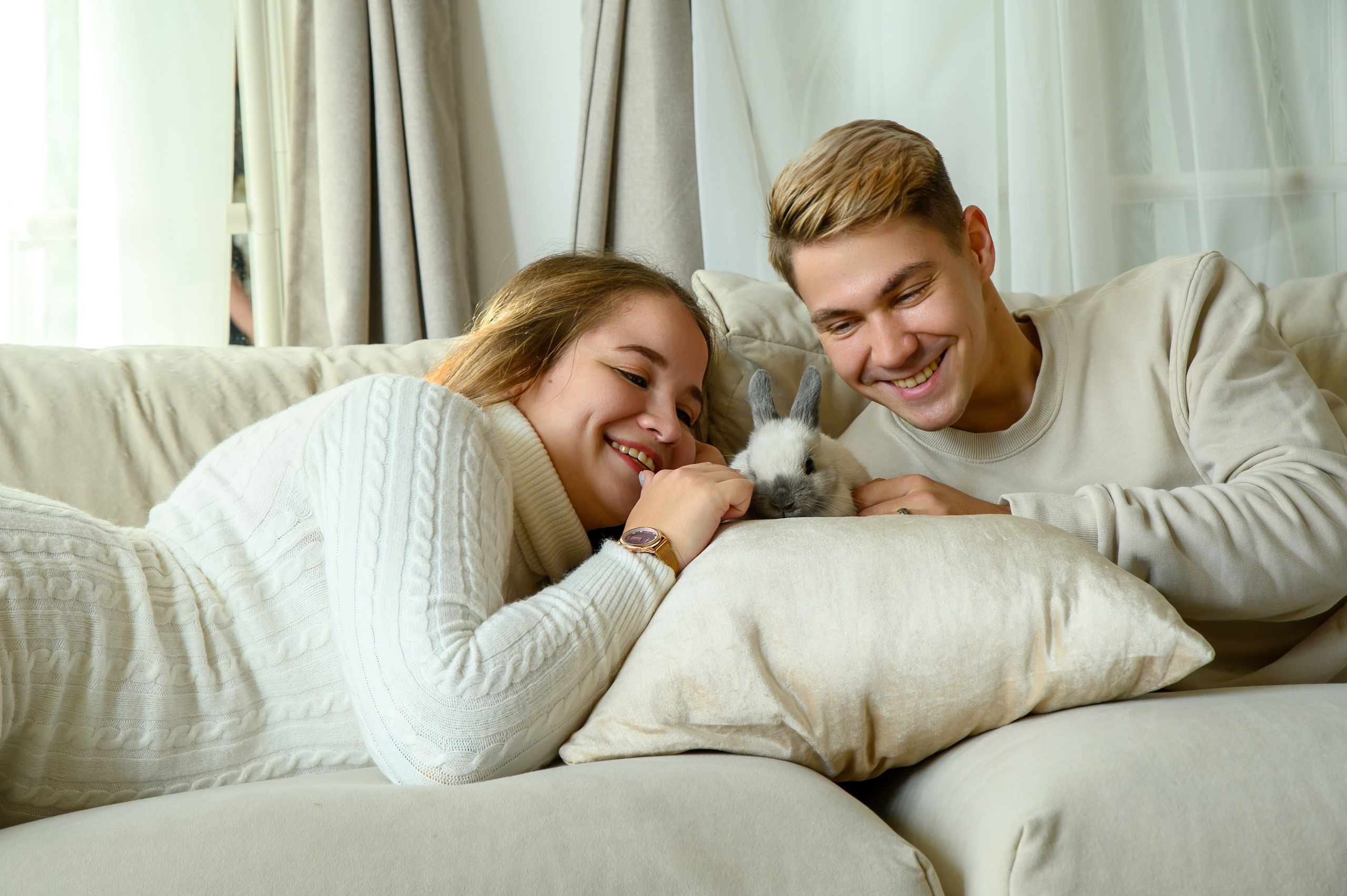 Кроличьи нежности. Профессиональный фотограф в Санкт-Петербурге