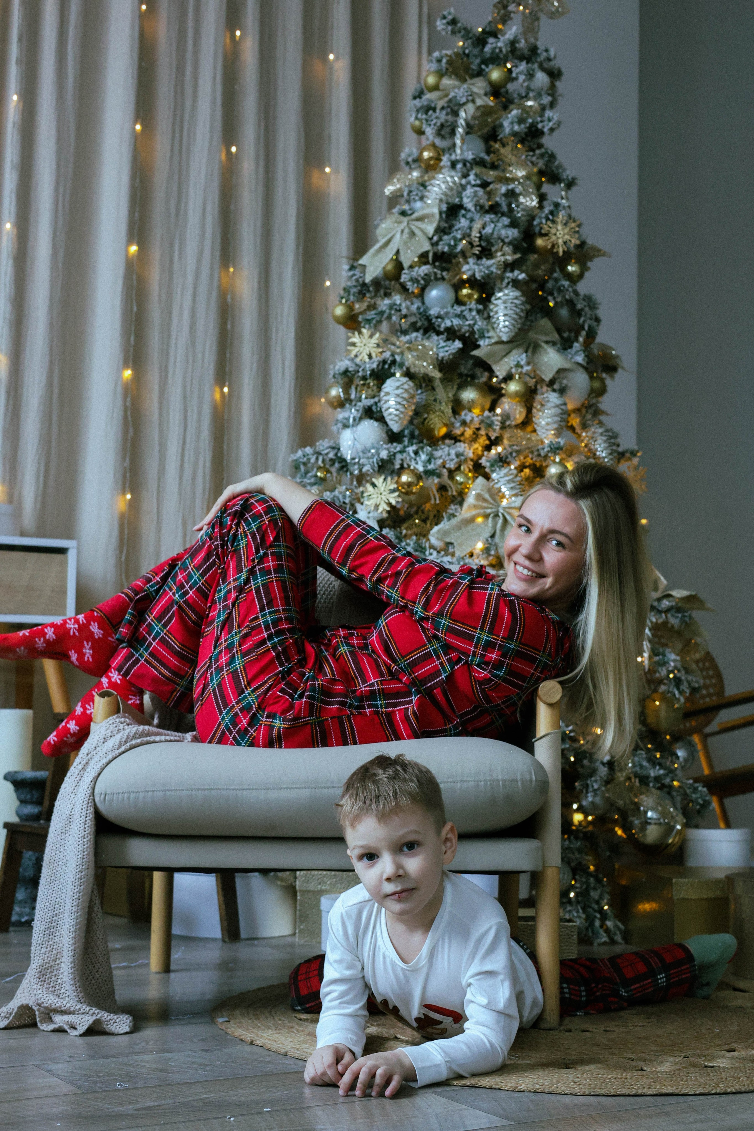 Новогодняя история «Светлана и Алексей». Фотограф в Москве Анастасия Калинина