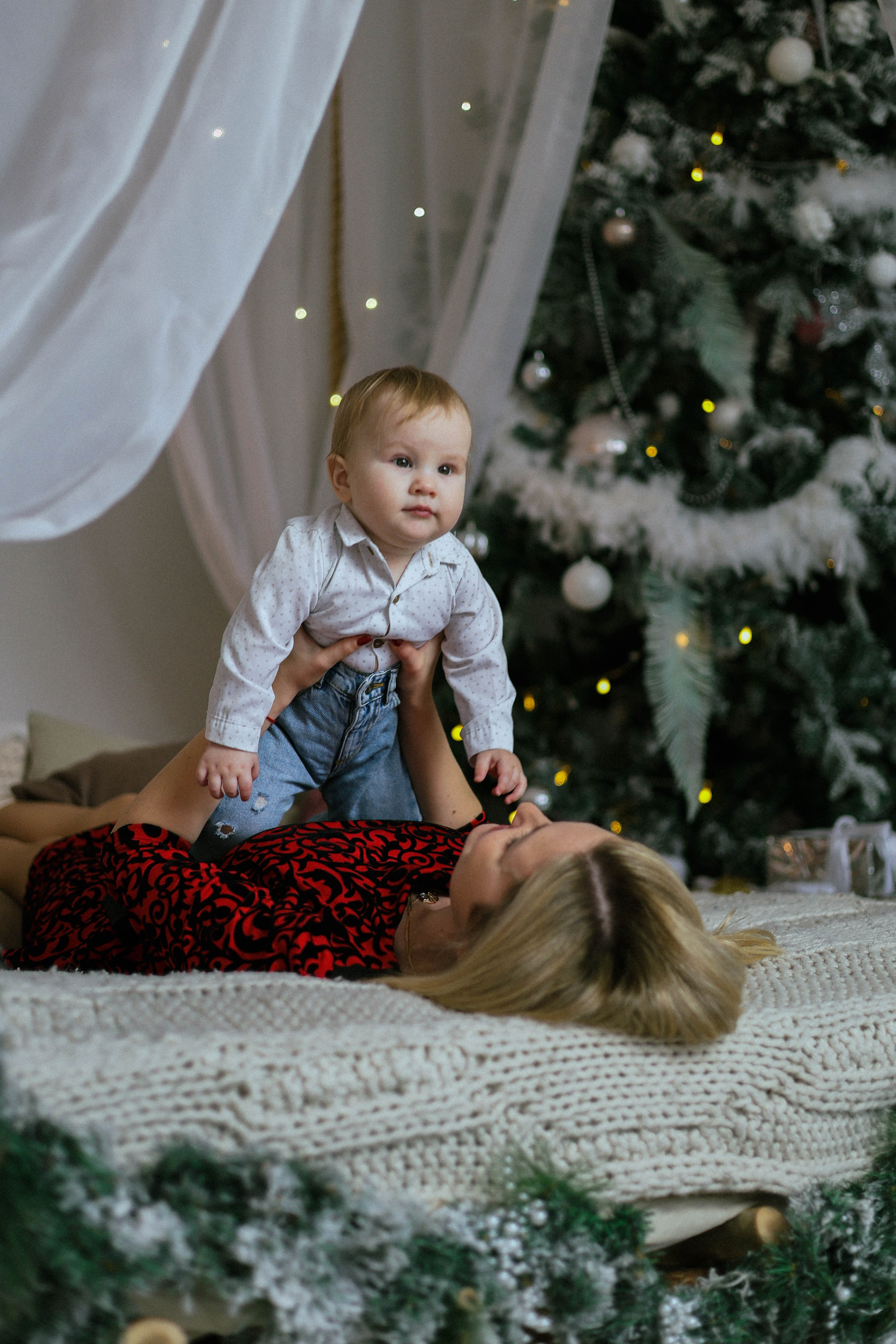 Новогодняя история «Валентина и ее семья». Фотограф в Москве Анастасия Калинина