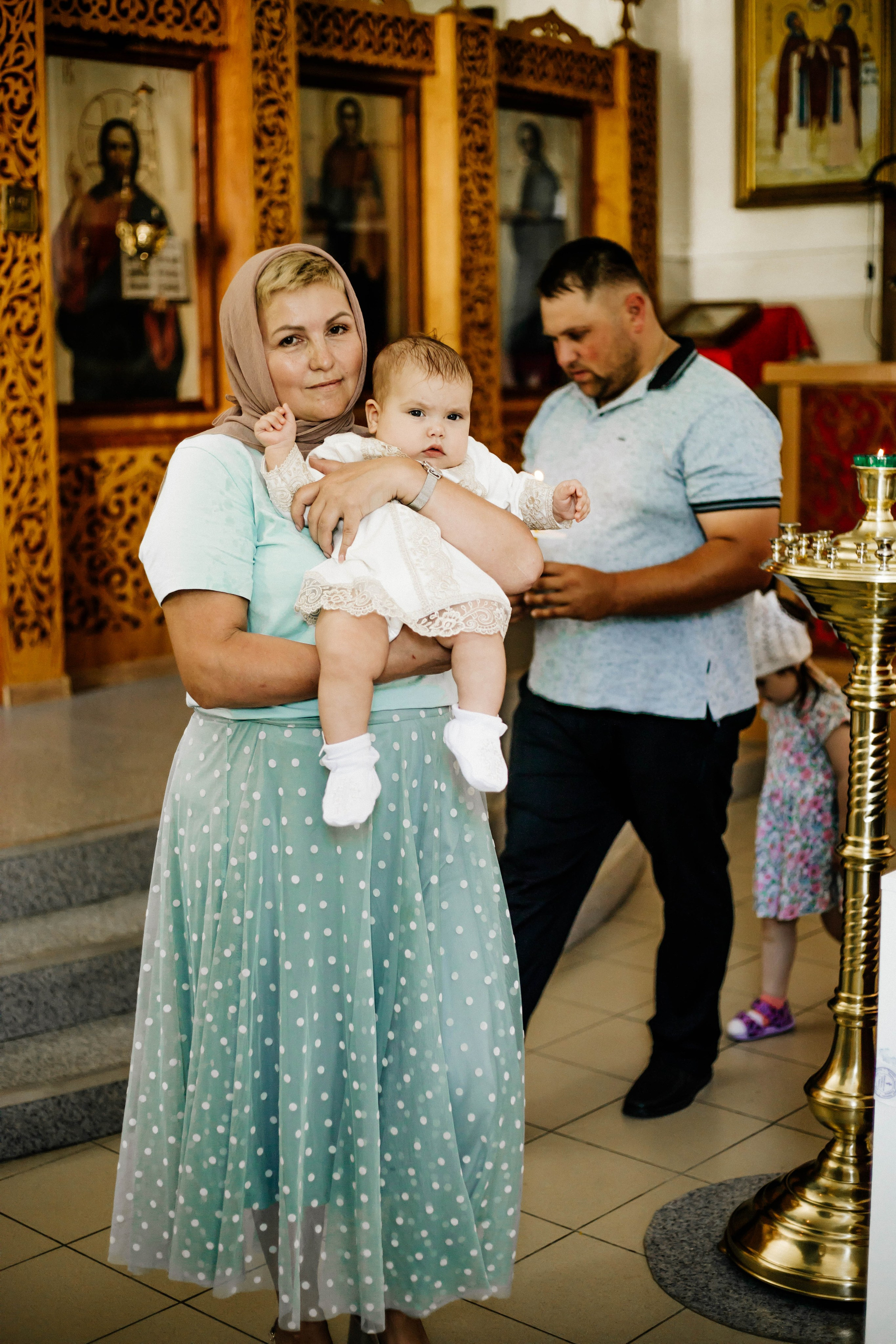 Крещение. Рыжова Тамара