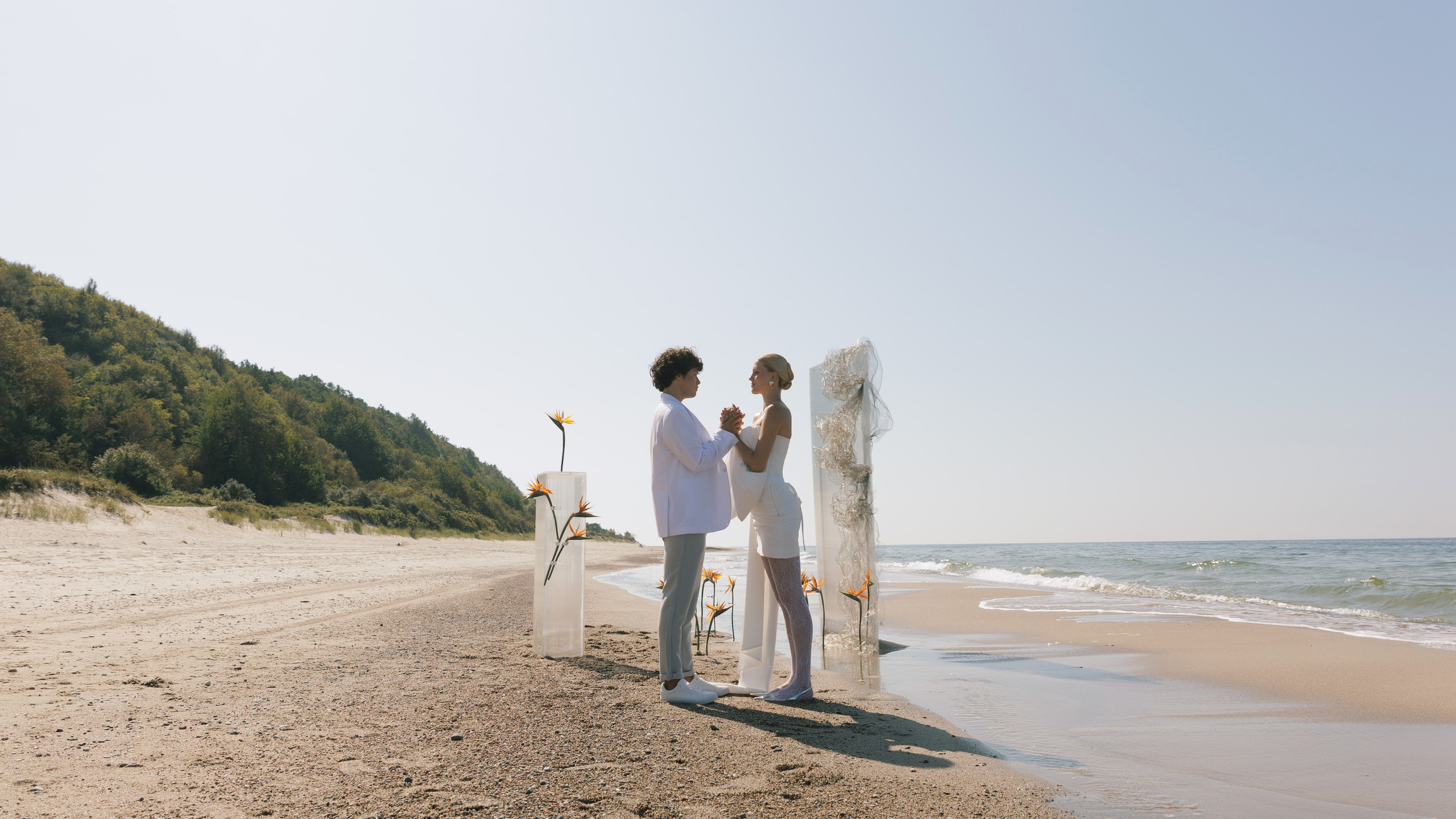 Владислав&Анастасия Выездная регистрация на море. Свадебный фотограф Калининград