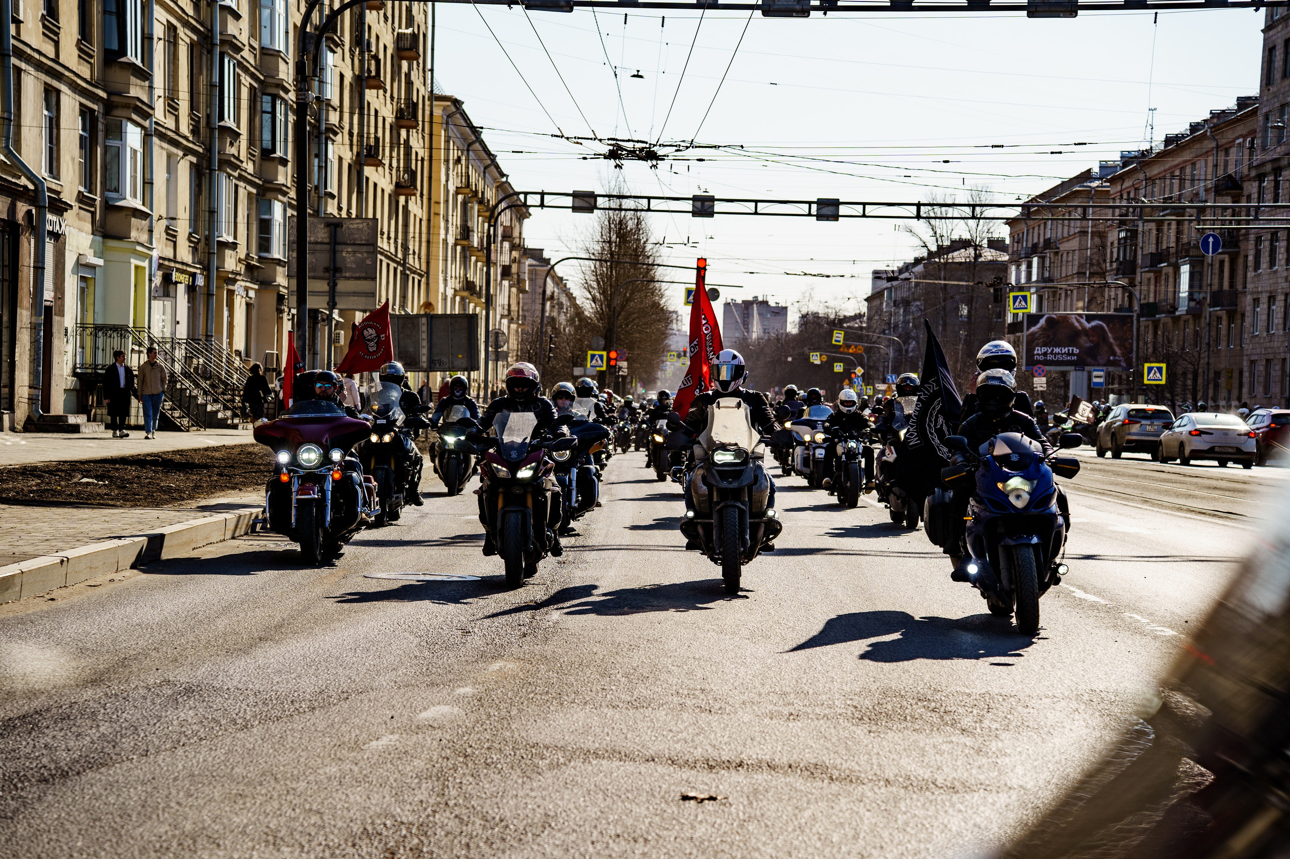 Прохват мотоклуба Norman Riders ч.1. Концертный и репортажный фотограф в Санкт-Петербурге Слава Пахомов