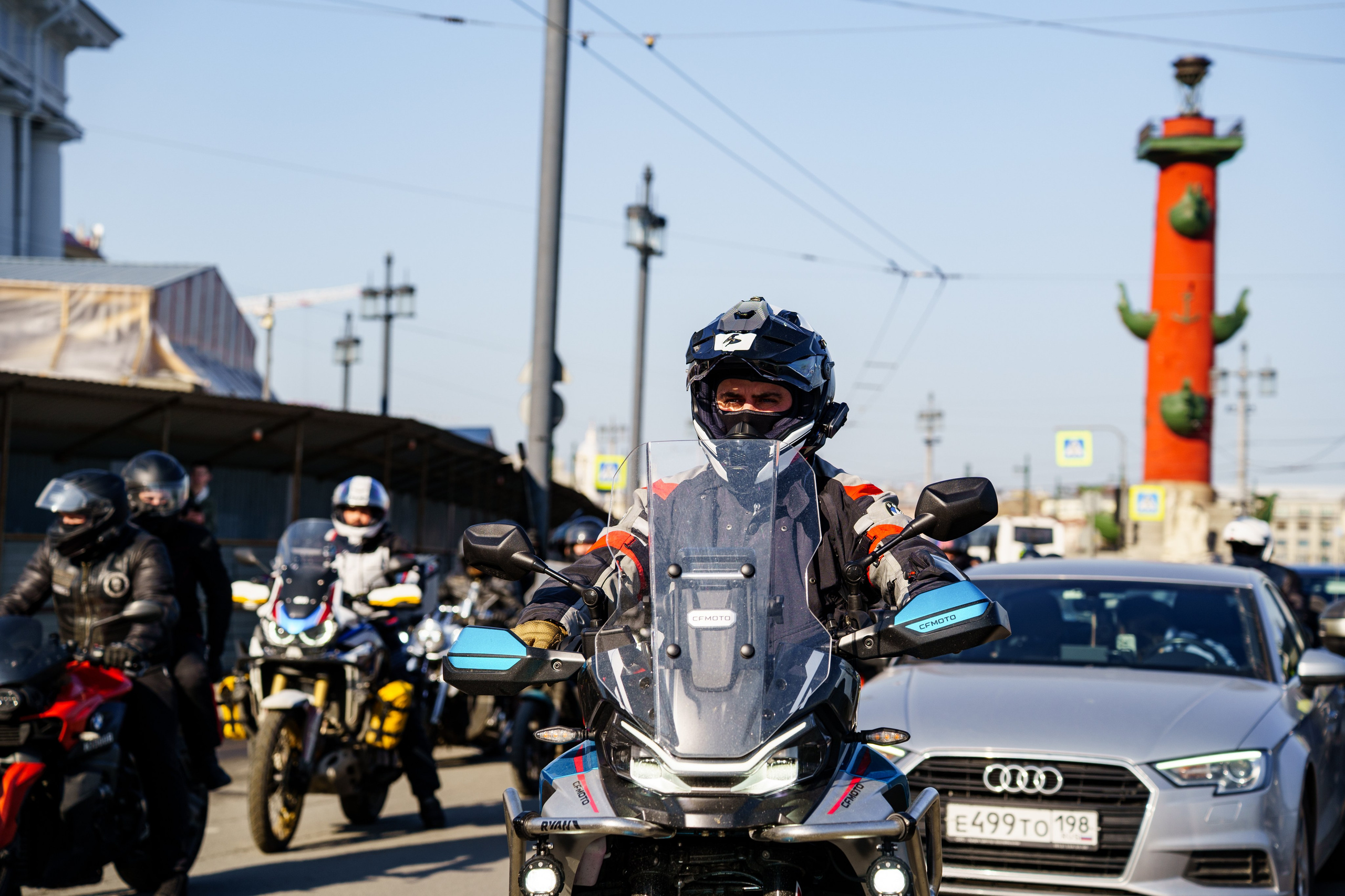 Прохват мотоклуба Norman Riders ч.1. Концертный и репортажный фотограф в Санкт-Петербурге Слава Пахомов