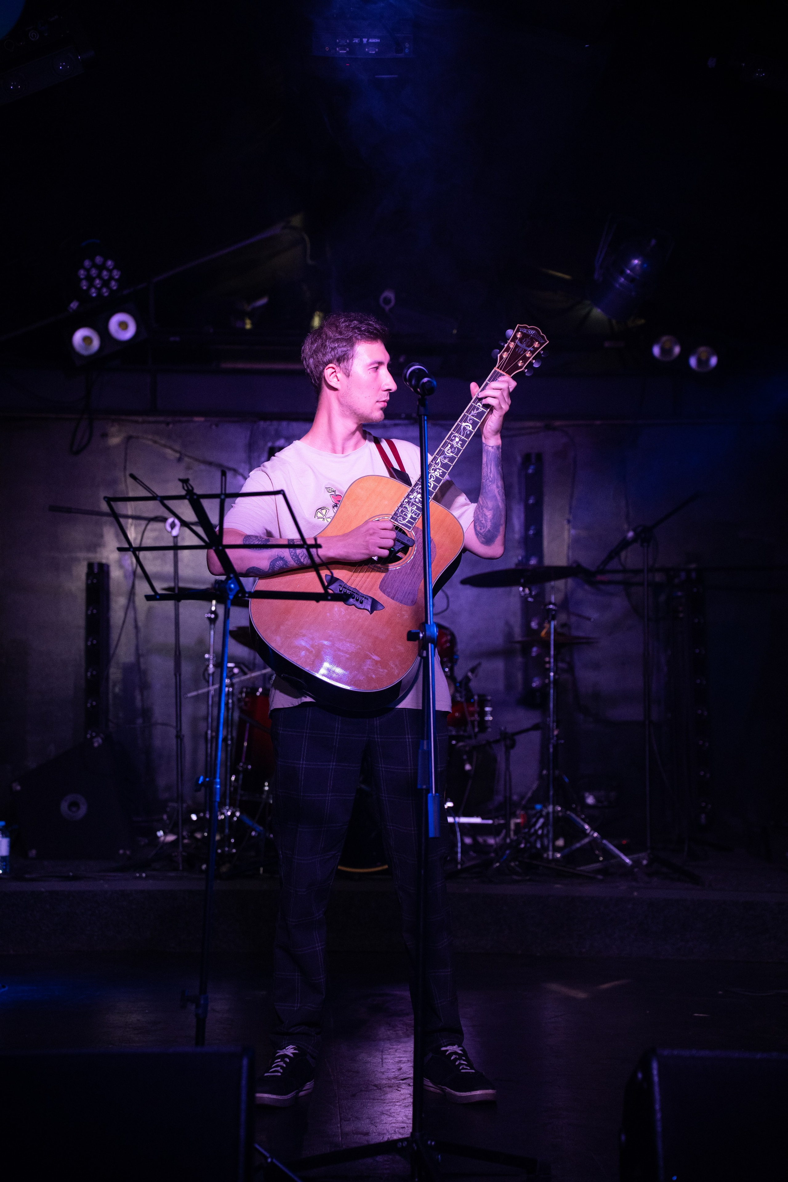 Отчетный концерт НЕшкола гитары|Action club. Концертный и репортажный фотограф в Санкт-Петербурге Слава Пахомов