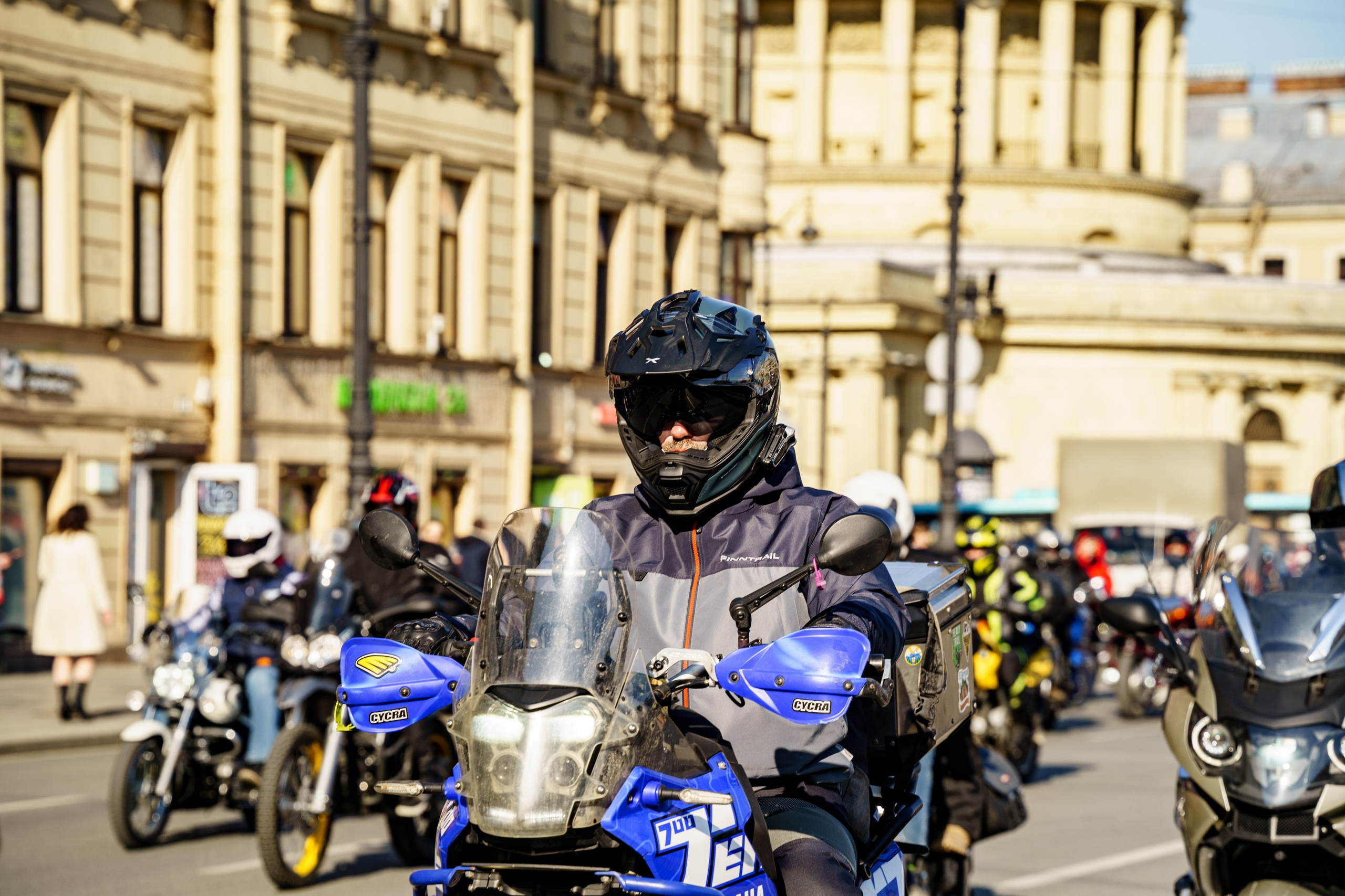 Прохват мотоклуба Norman Riders ч.1. Концертный и репортажный фотограф в Санкт-Петербурге Слава Пахомов