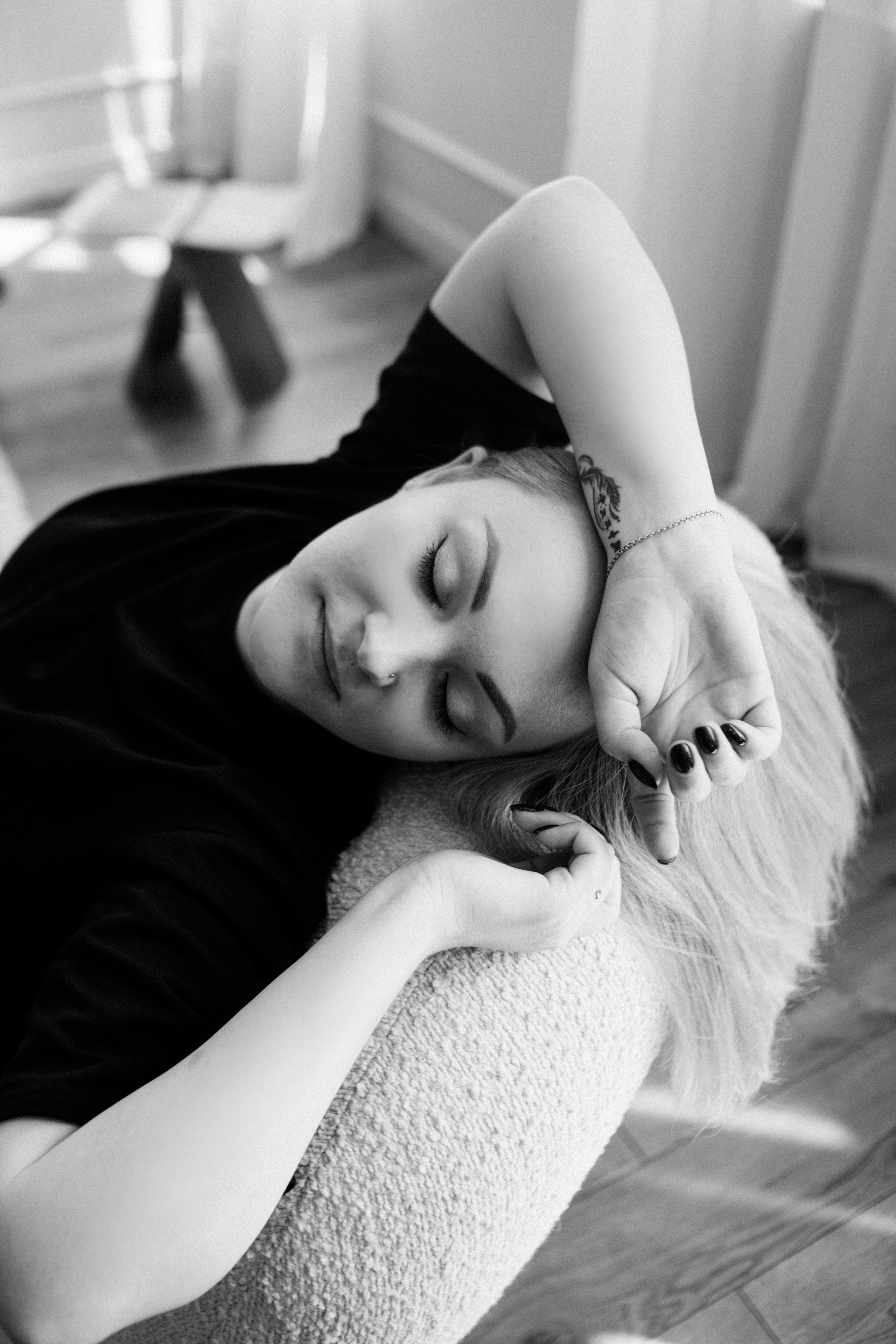 Оля с семьей. Фотограф Брянск