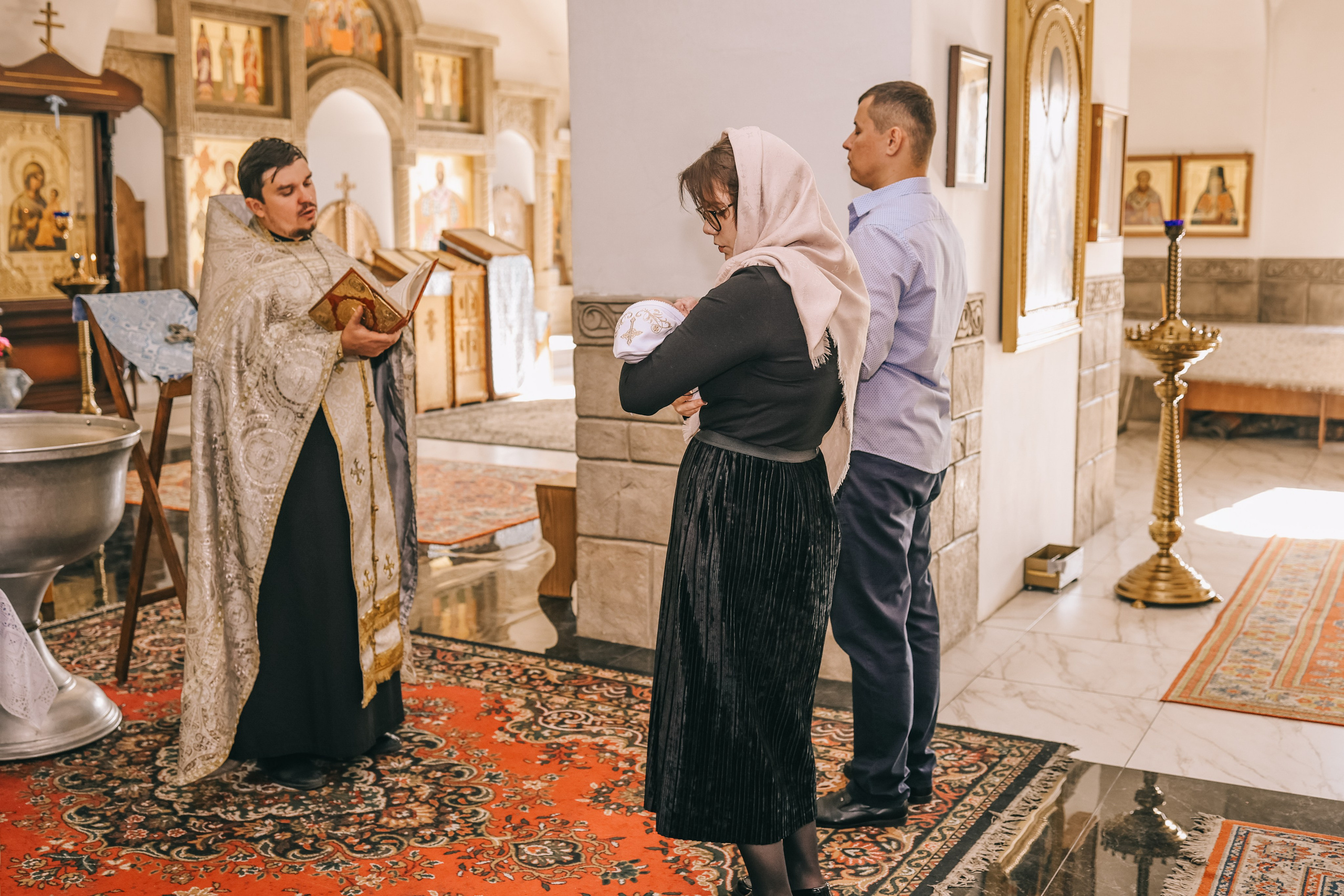 Крестины Льва. Свадебный и семейный фотограф в Воронеже Ксения Воротникова