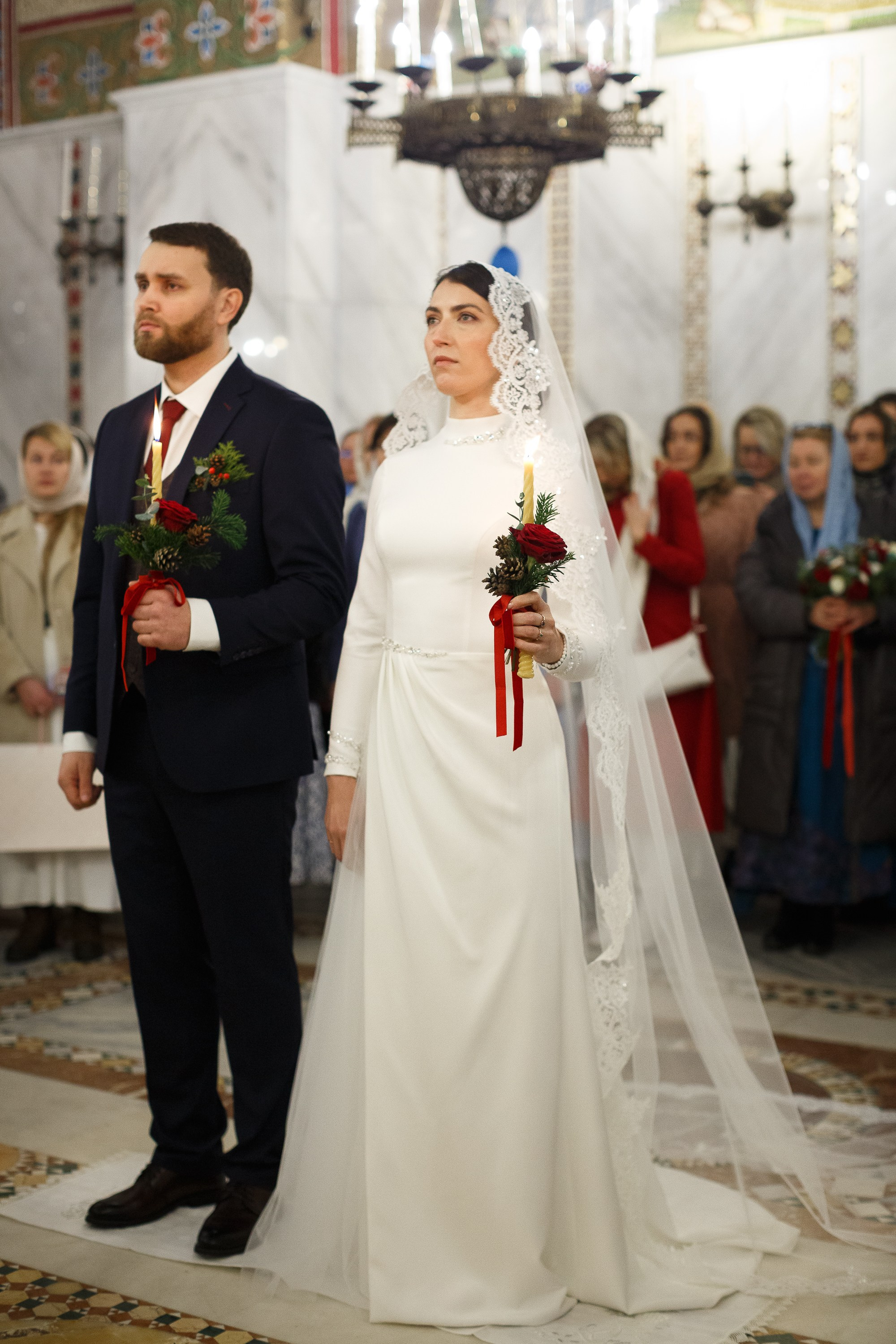 Венчание в храме Покрова Пресвятой Богородицы в Ясенево