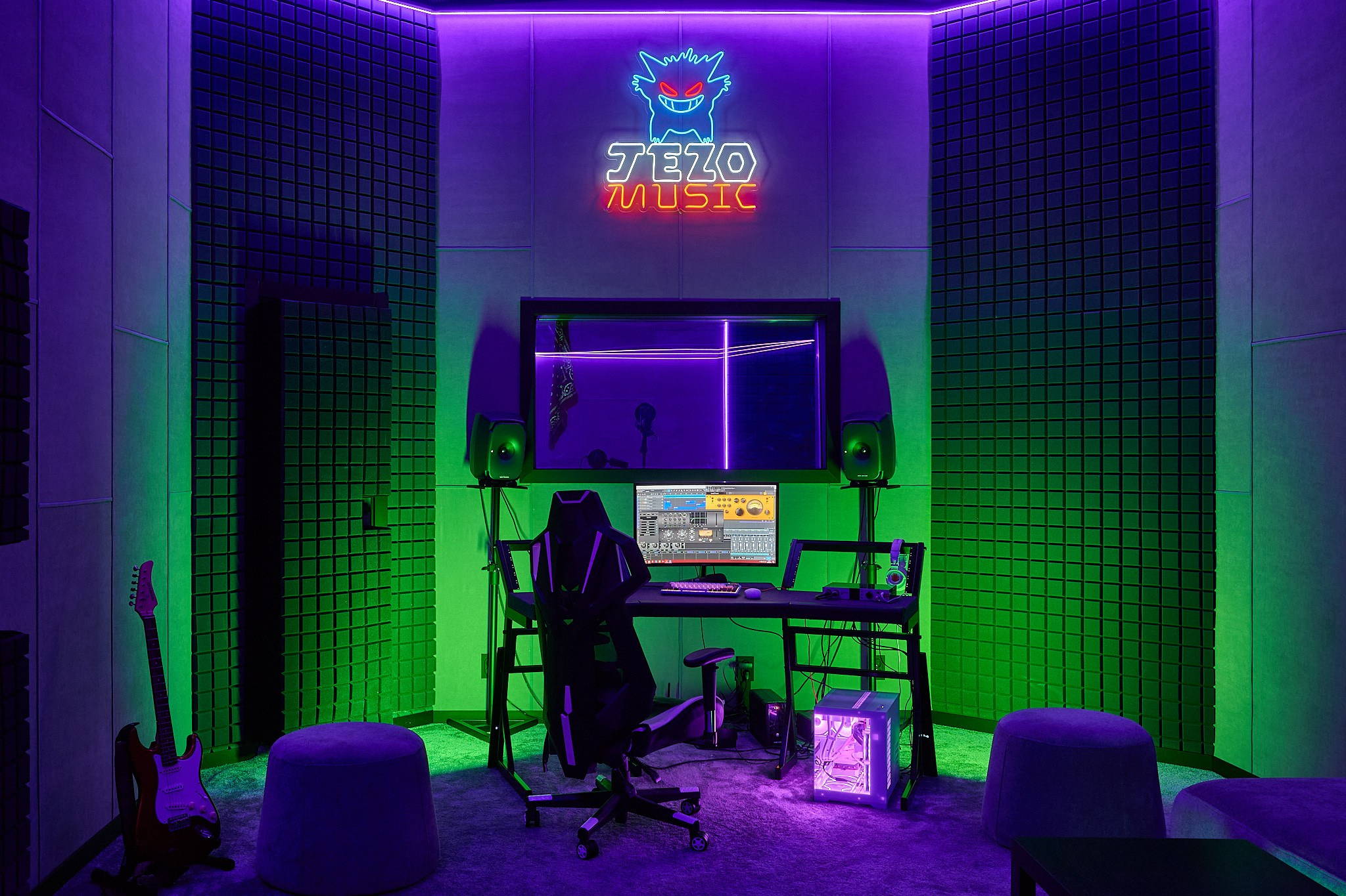 Студия Звукозаписи JezoMusic. Интерьерный фотограф в Краснодаре