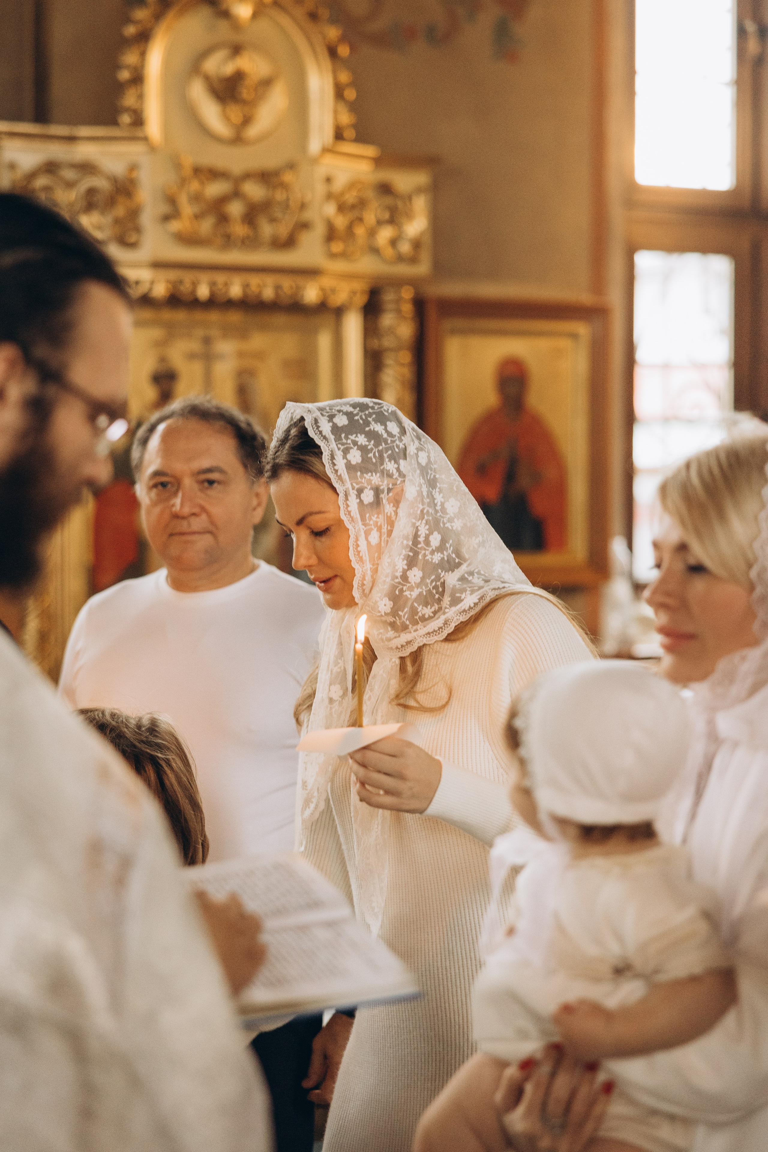 Крещение Дианы. Семейный фотограф в Москве Виктория Ястребинская