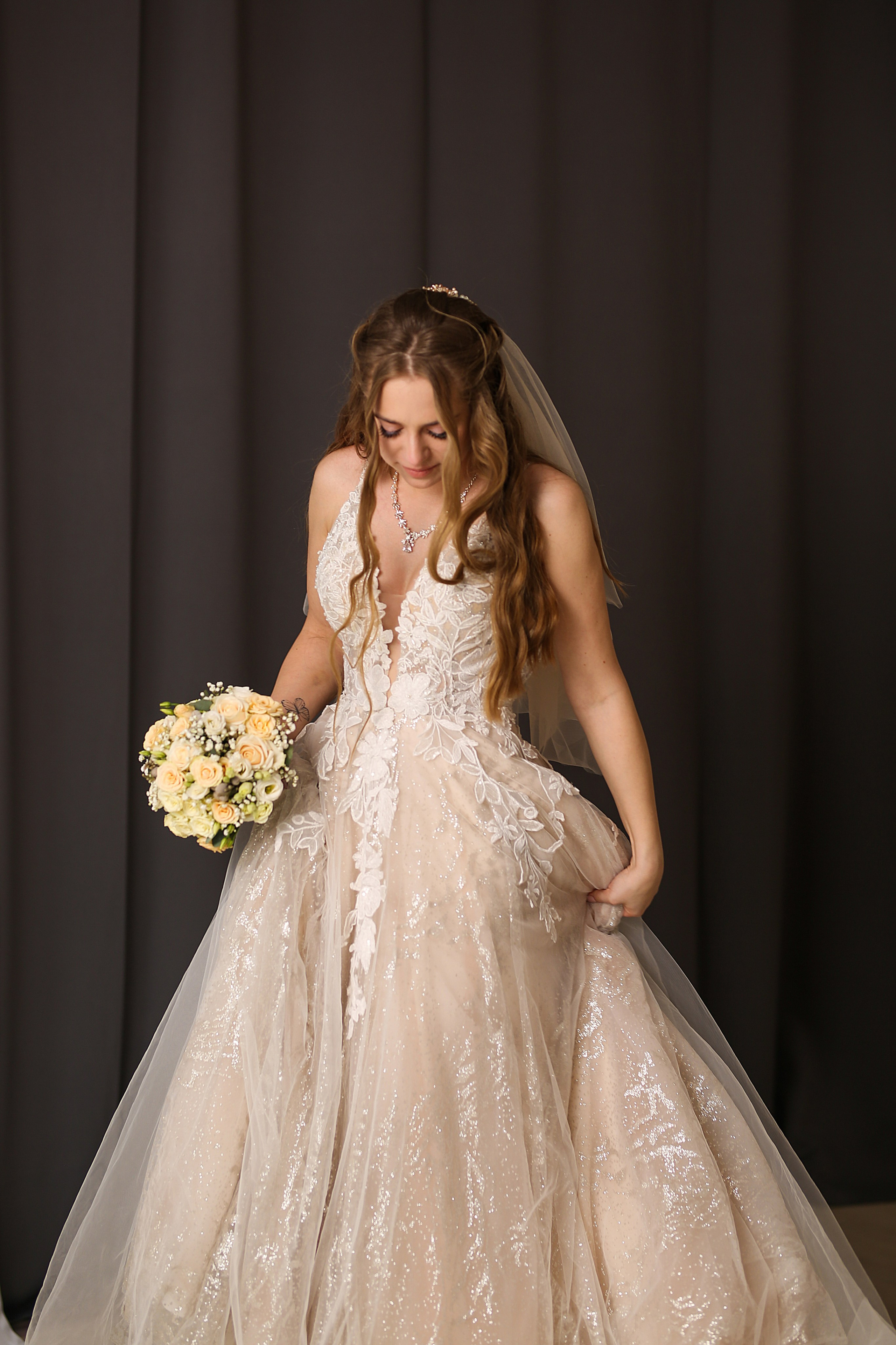 В фотостудии. Фотограф Анастасия Залевская