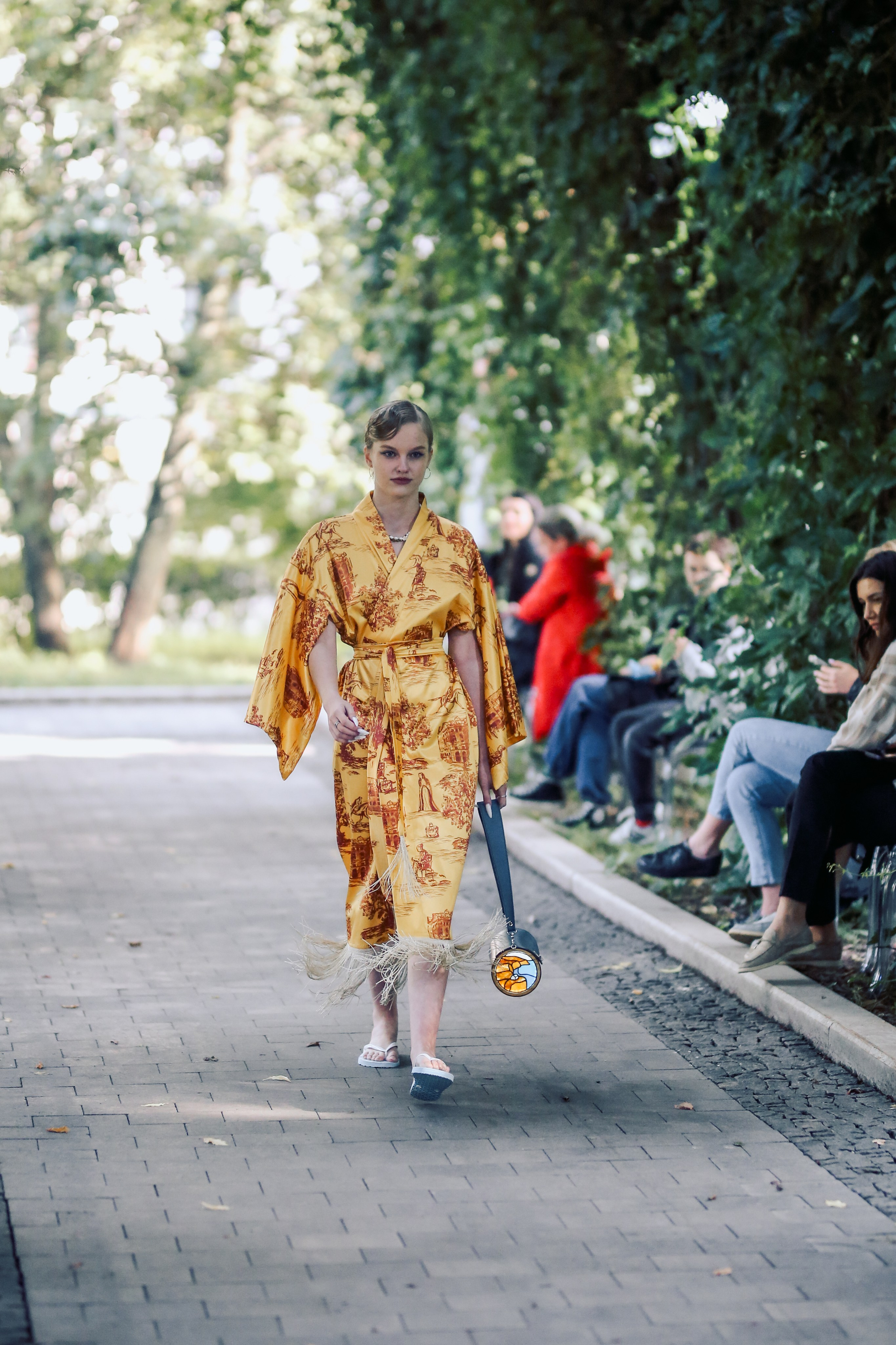 Зелёный подиум. Фотограф Анастасия Залевская