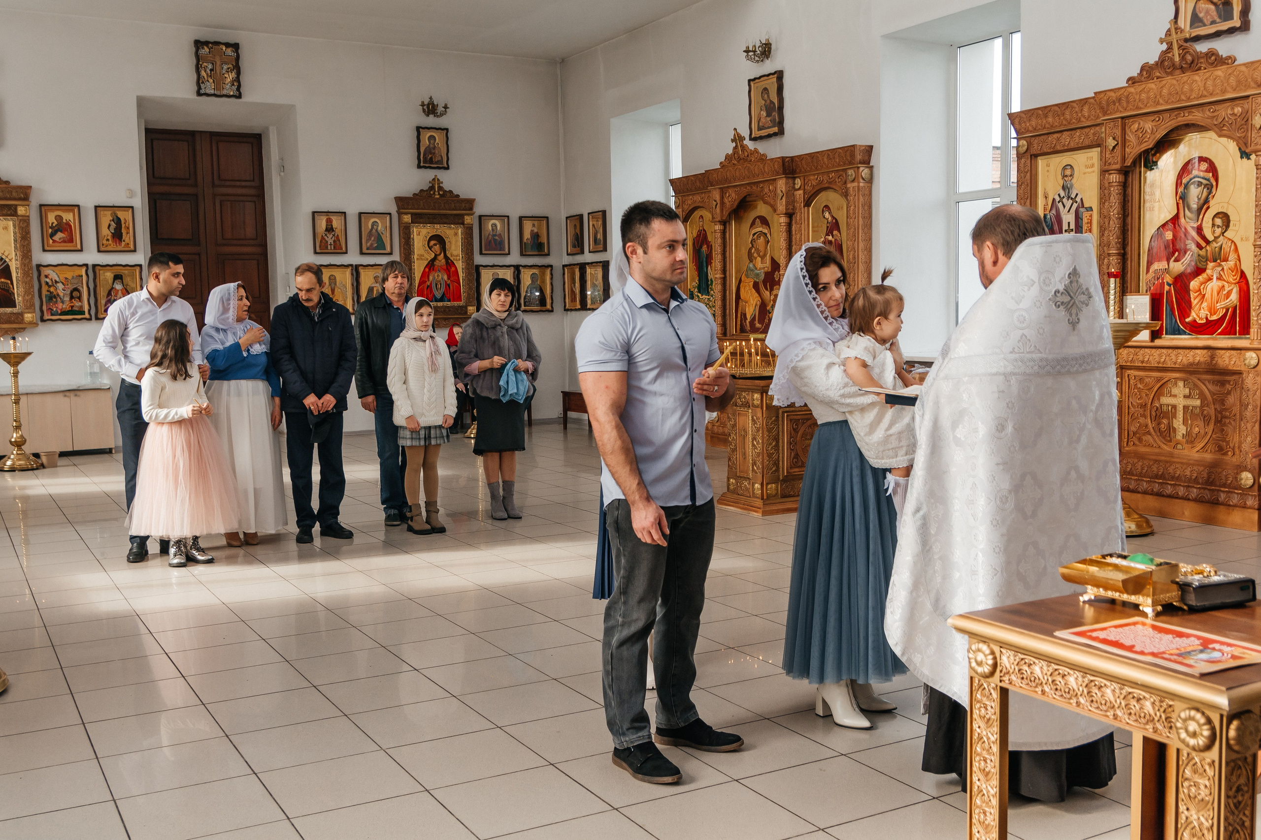 Крещение Аниты. Семейный и детский фотограф Кущ Наташа
