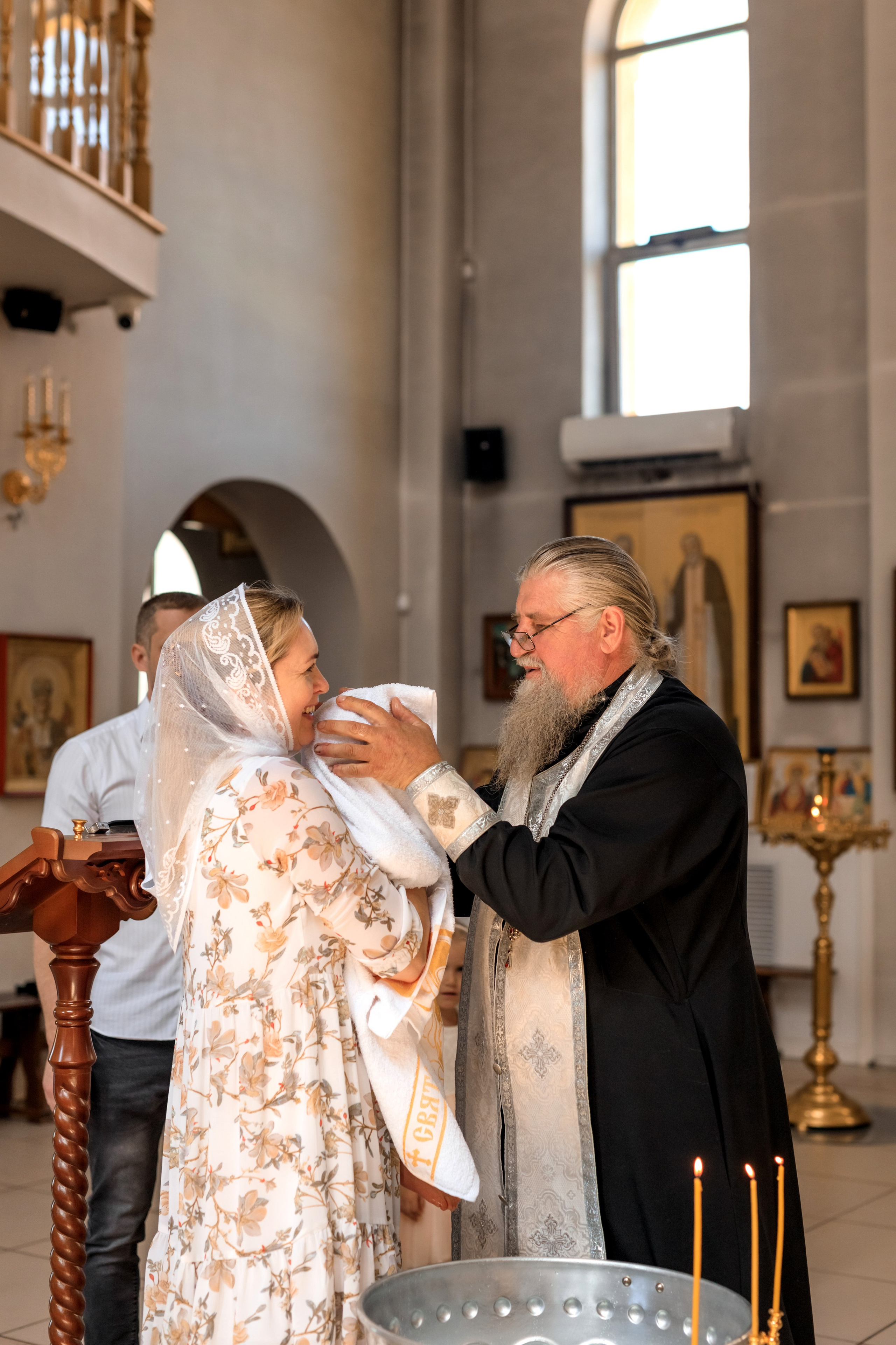 Крещение Анны. Семейный и детский фотограф в Краснодаре Элона Литвинова