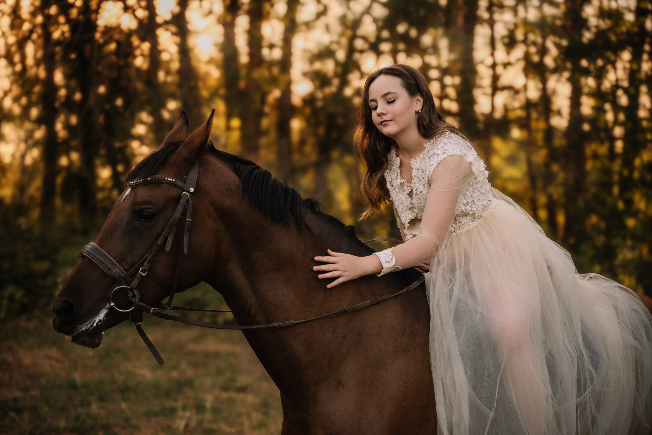 Евгения. Фотосессия с лошадьми. Семейный фотограф в Белгороде Амелина Алина