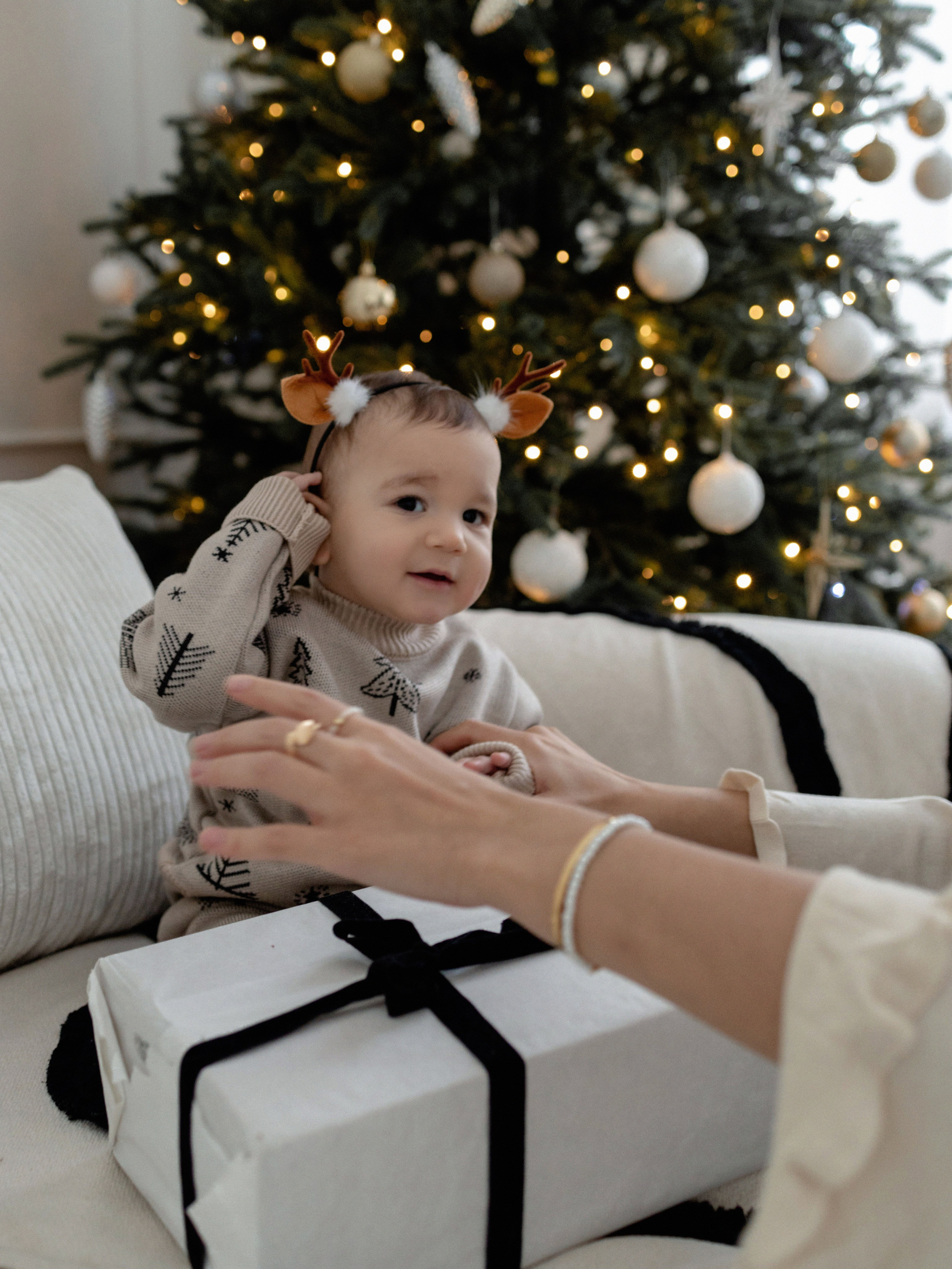 Новый год Максим, Тамара и Мирон. Фотограф Дарья Соколовская