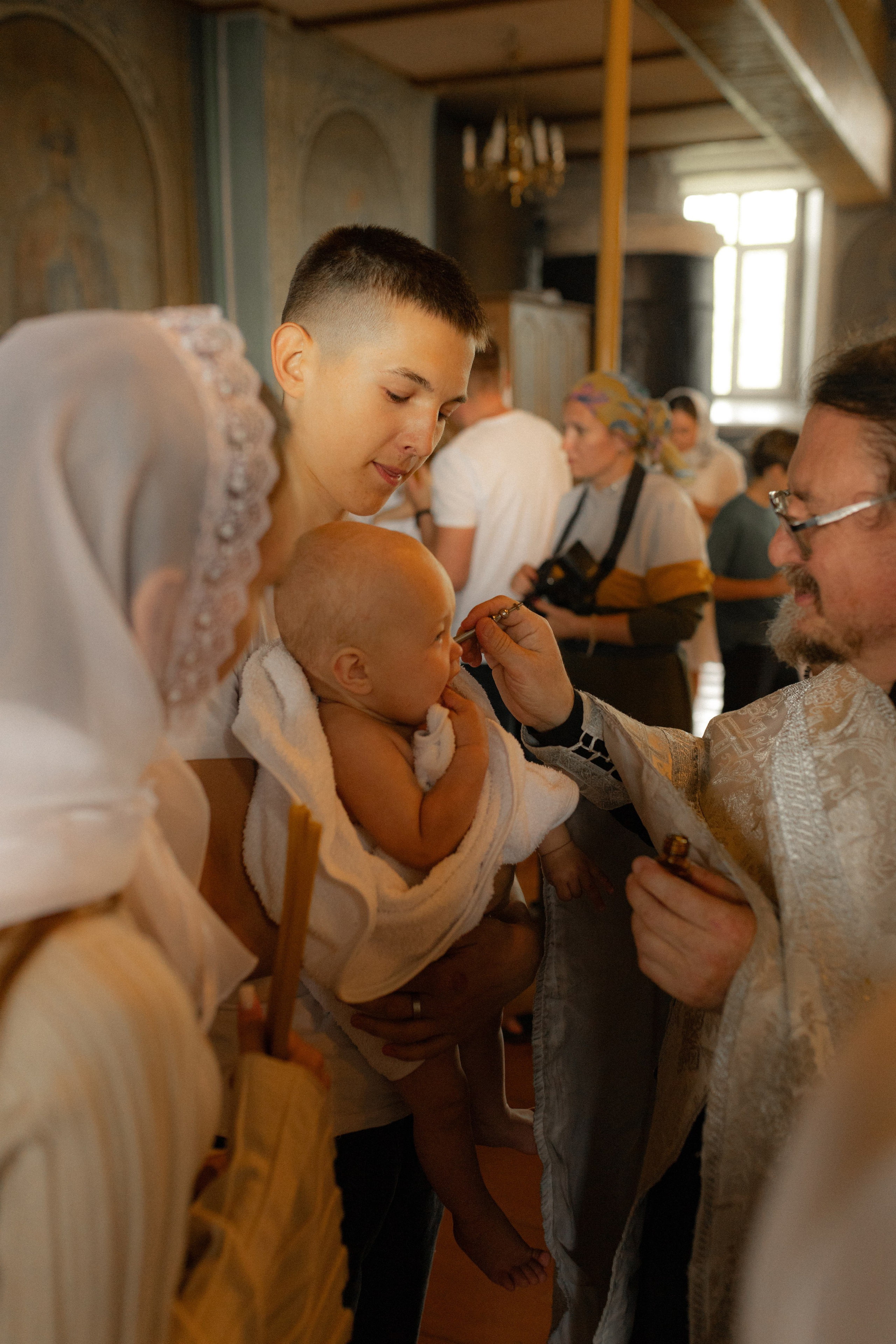 Крестины. Фотограф Татьяна Семенова