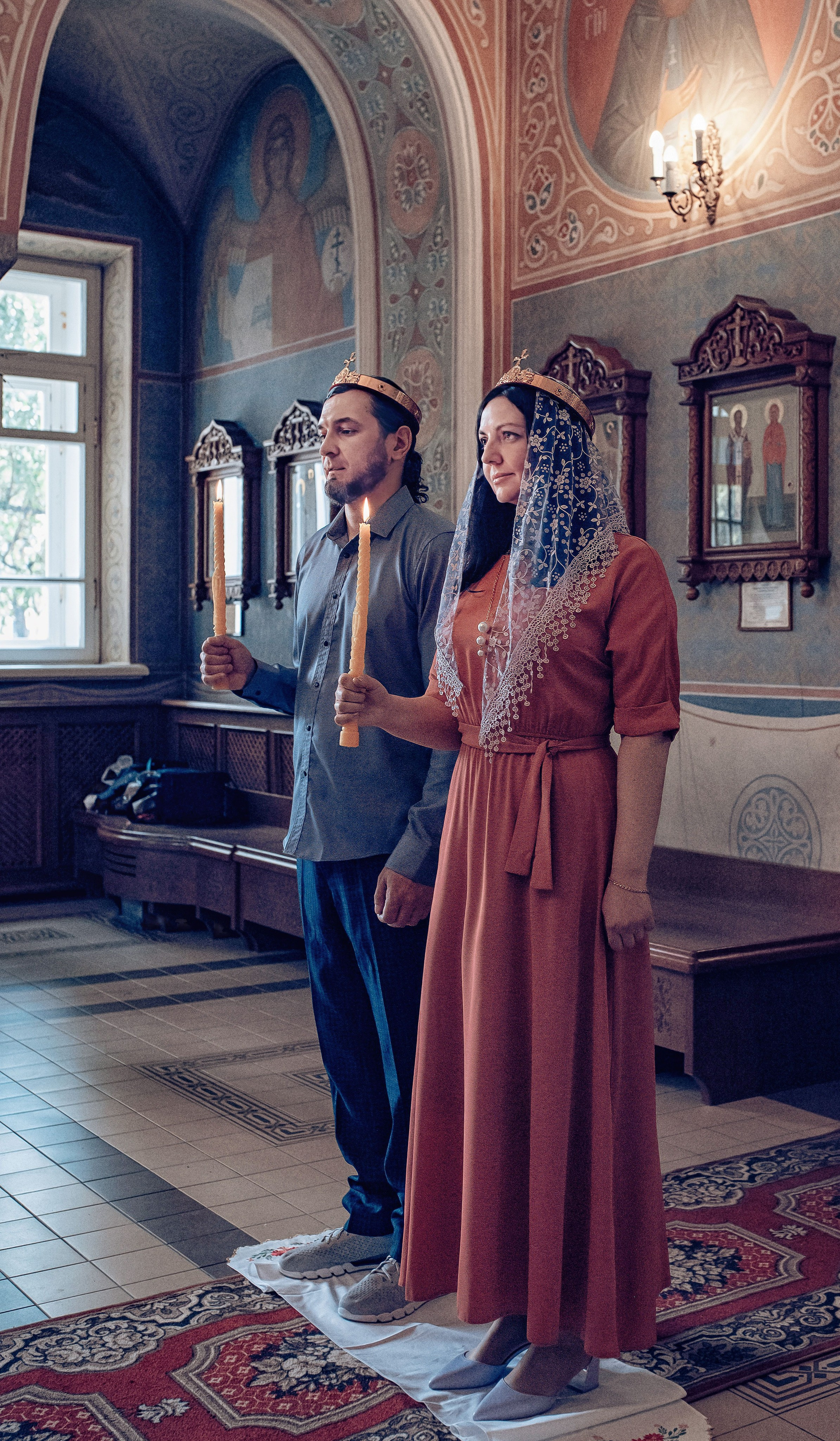 Съемка таинства венчания. Фотографы крещения/венчания  Красноярск Татьяна и Вячеслав Переваловы