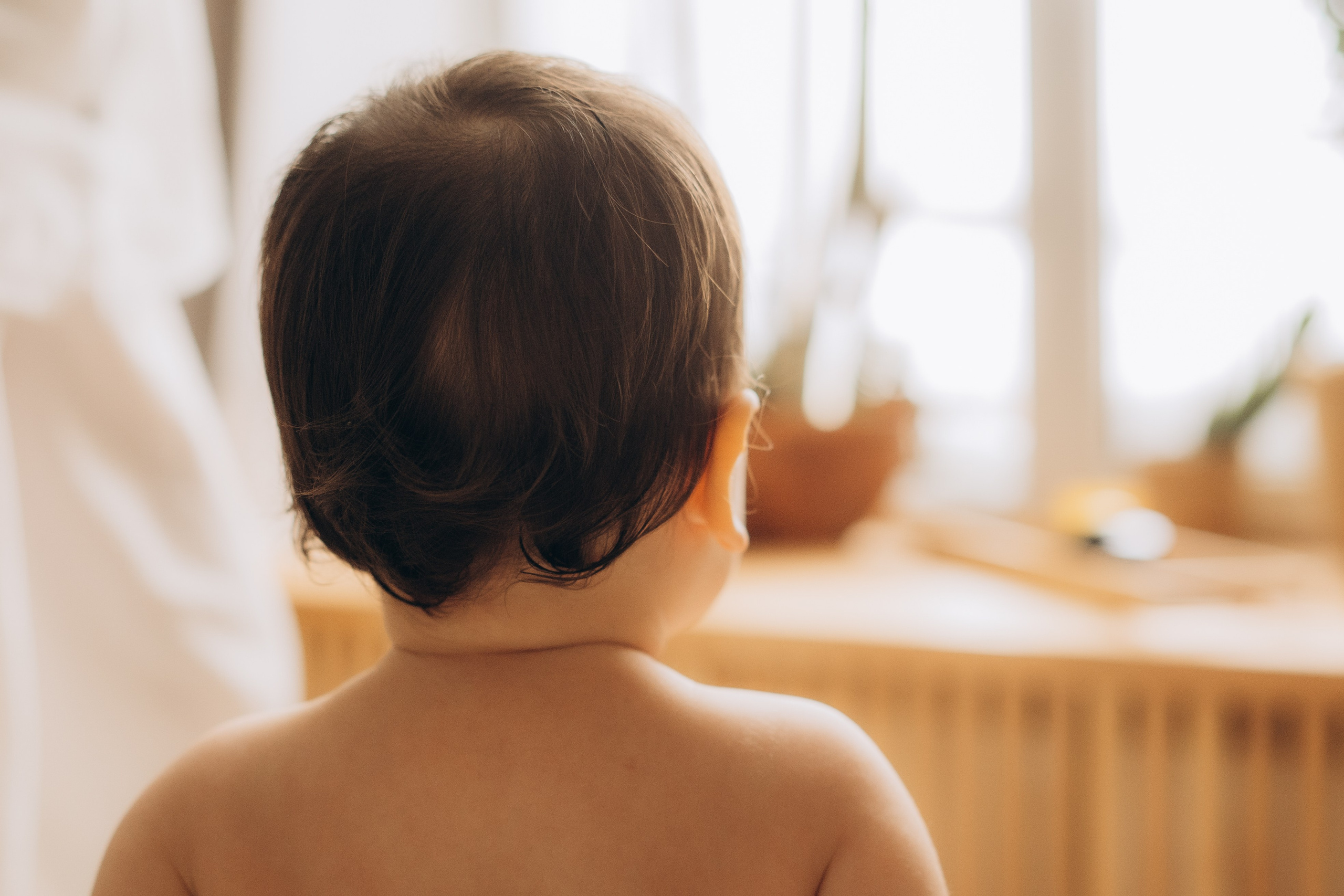 Мама с дочкой, банные процедуры. Семейный фотограф в Казани