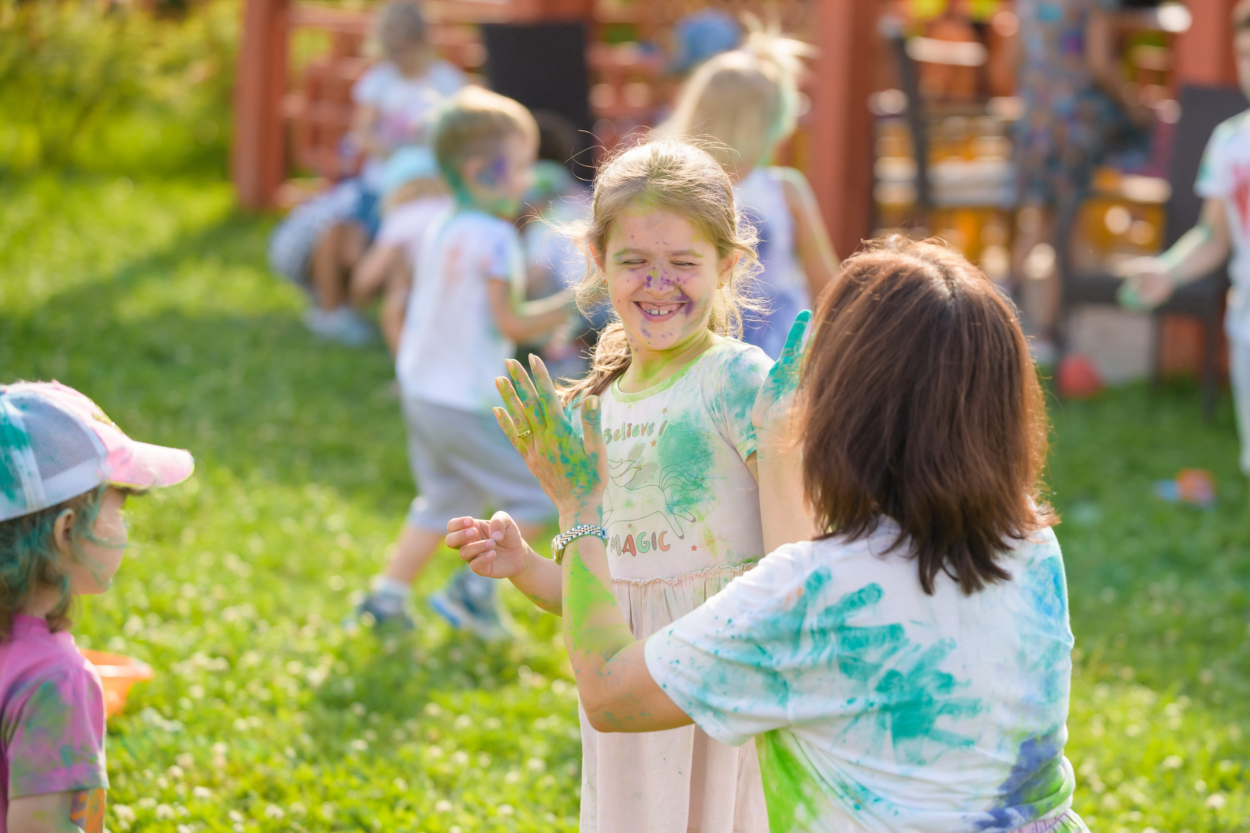 Вечеринка «Индия» в Детском садике Sunschool. Репортажный фотограф Сергей Дроздов