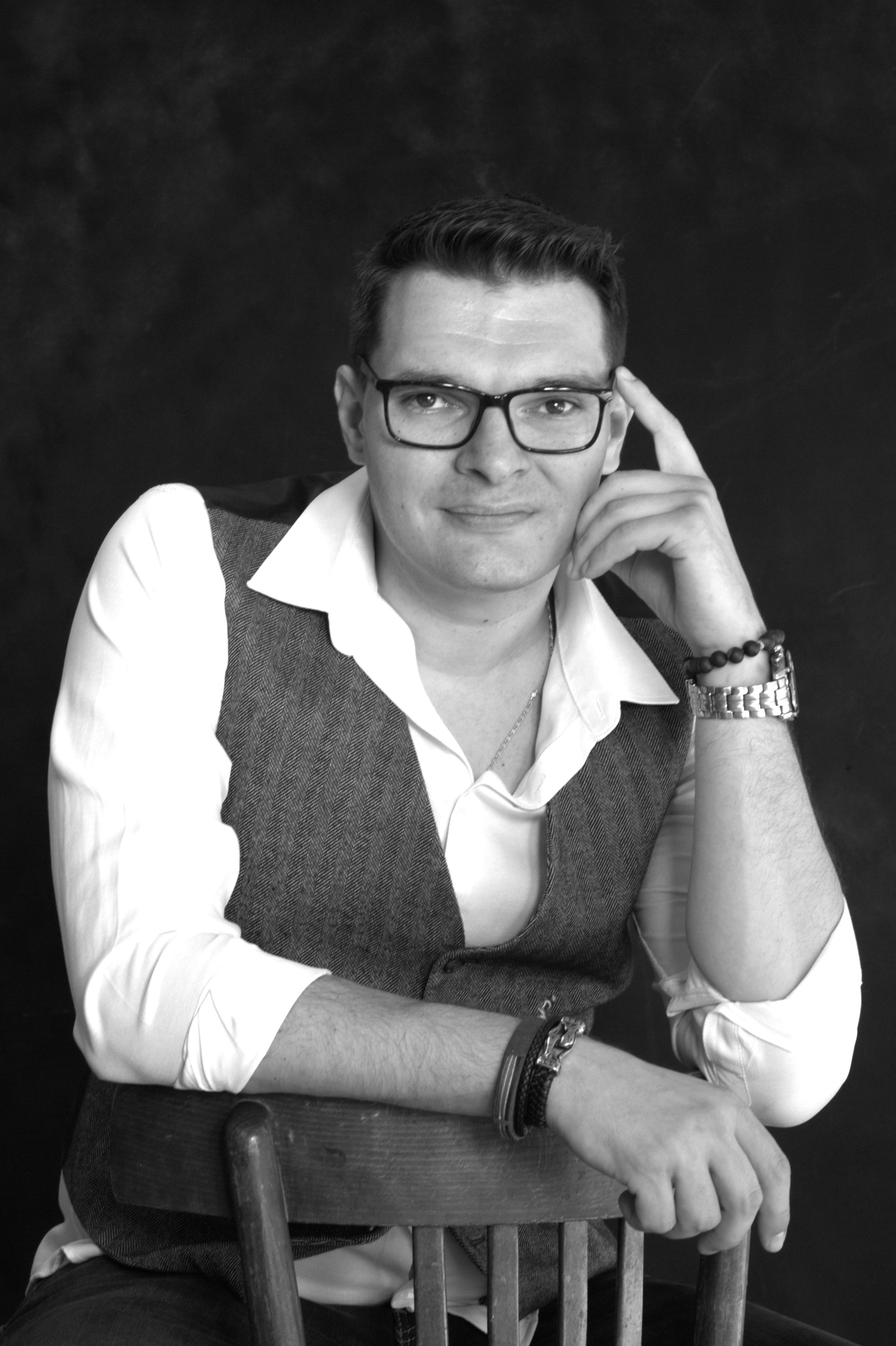 Портрет фотографа Владимира Шевченко. Позитивный контент-фотограф в Санкт-Петербурге Мария Устинова