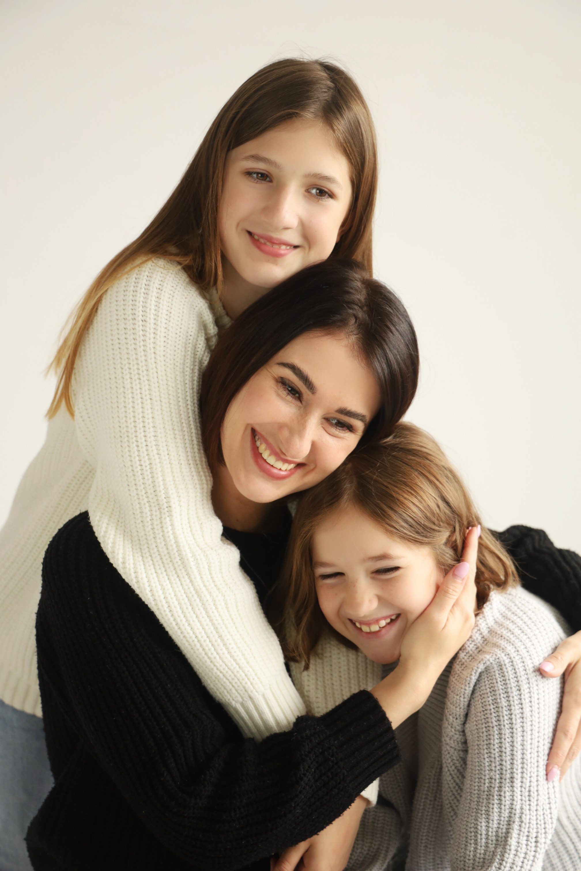 Настя с дочками фотодень. Фотограф Полярные Зори, Кандалакша, Мурманская область Мария Потапова