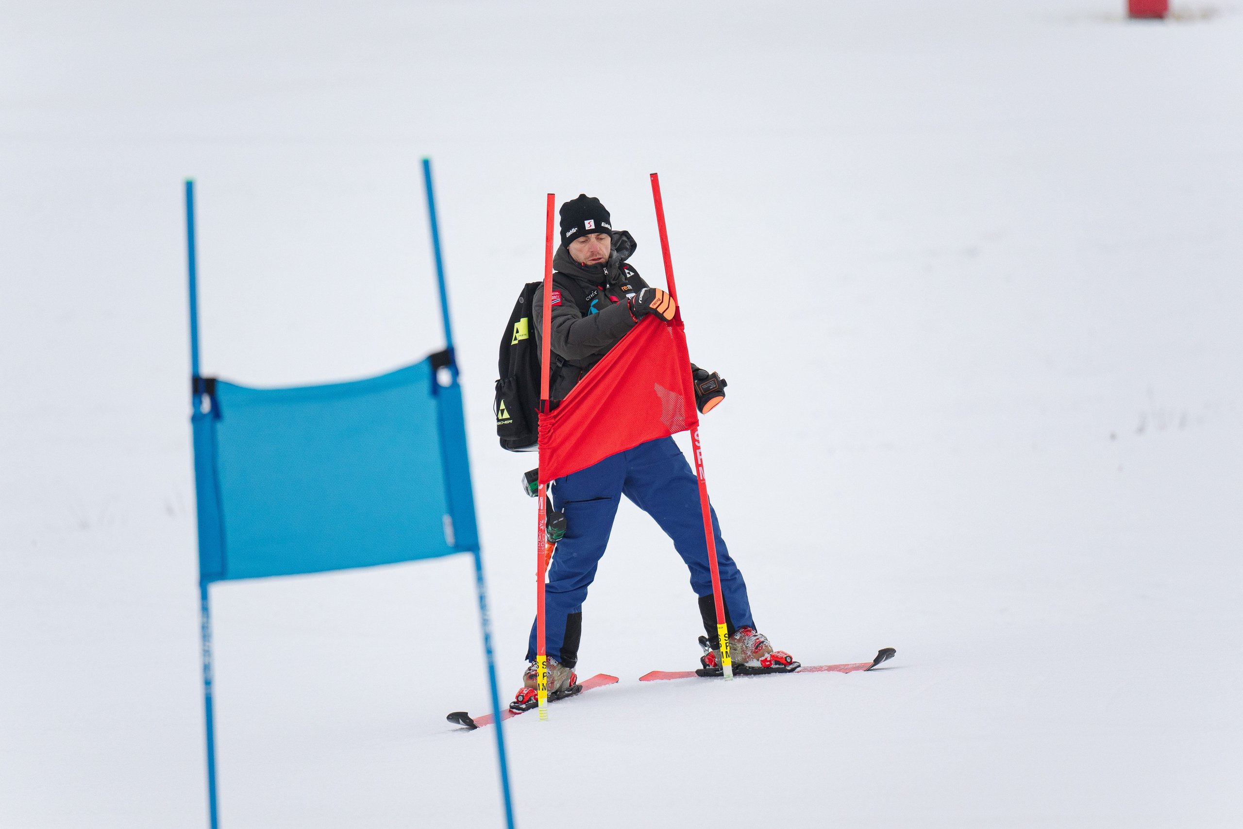 Горные лыжи. Первенство Центрального Федерального Округа. GS U14 Шуколово. Фотограф Студитский Евгений